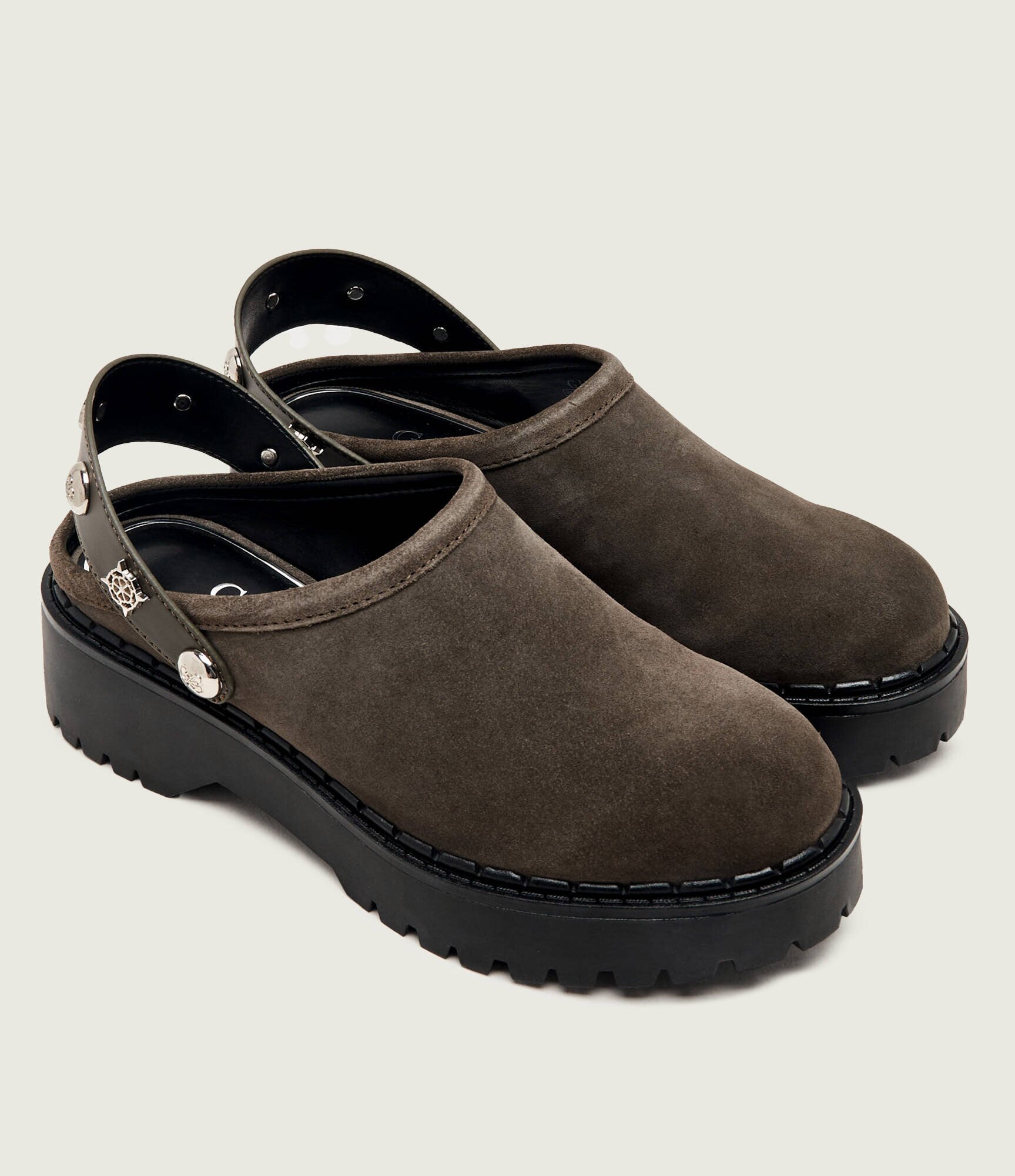 GUESS Mule 2 în 1 Wenna2 | piele întoarsă