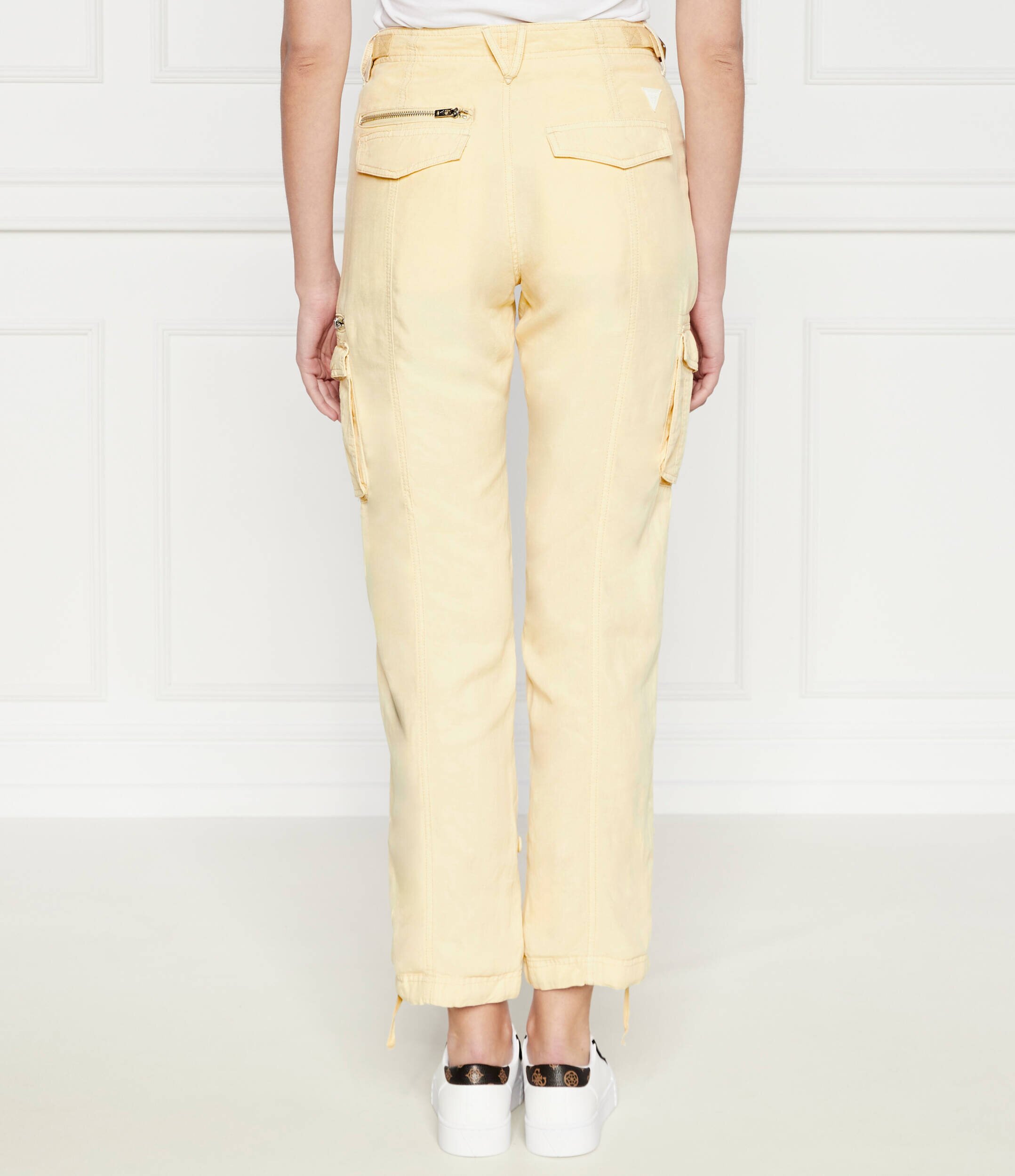 GUESS Pantaloni cargo NESSI | Regular Fit | cu adaos de in