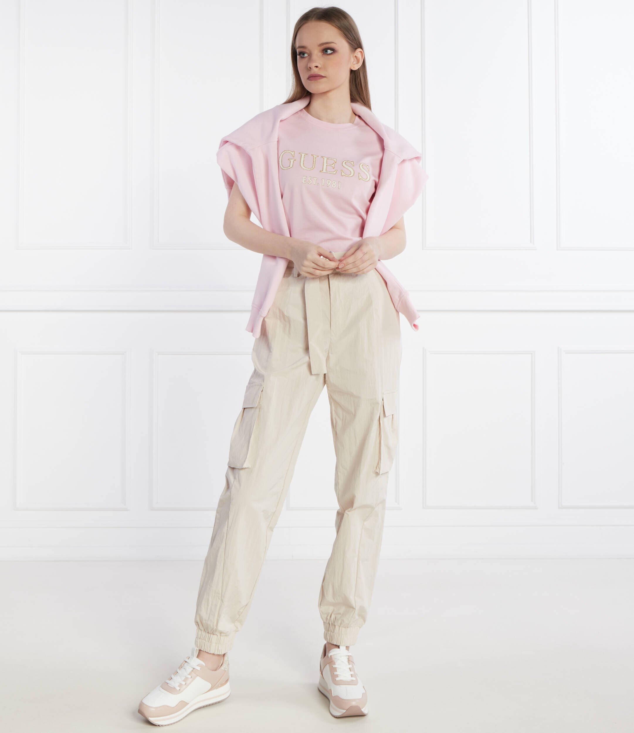 GUESS Pantaloni cargo | Regular Fit | high waist