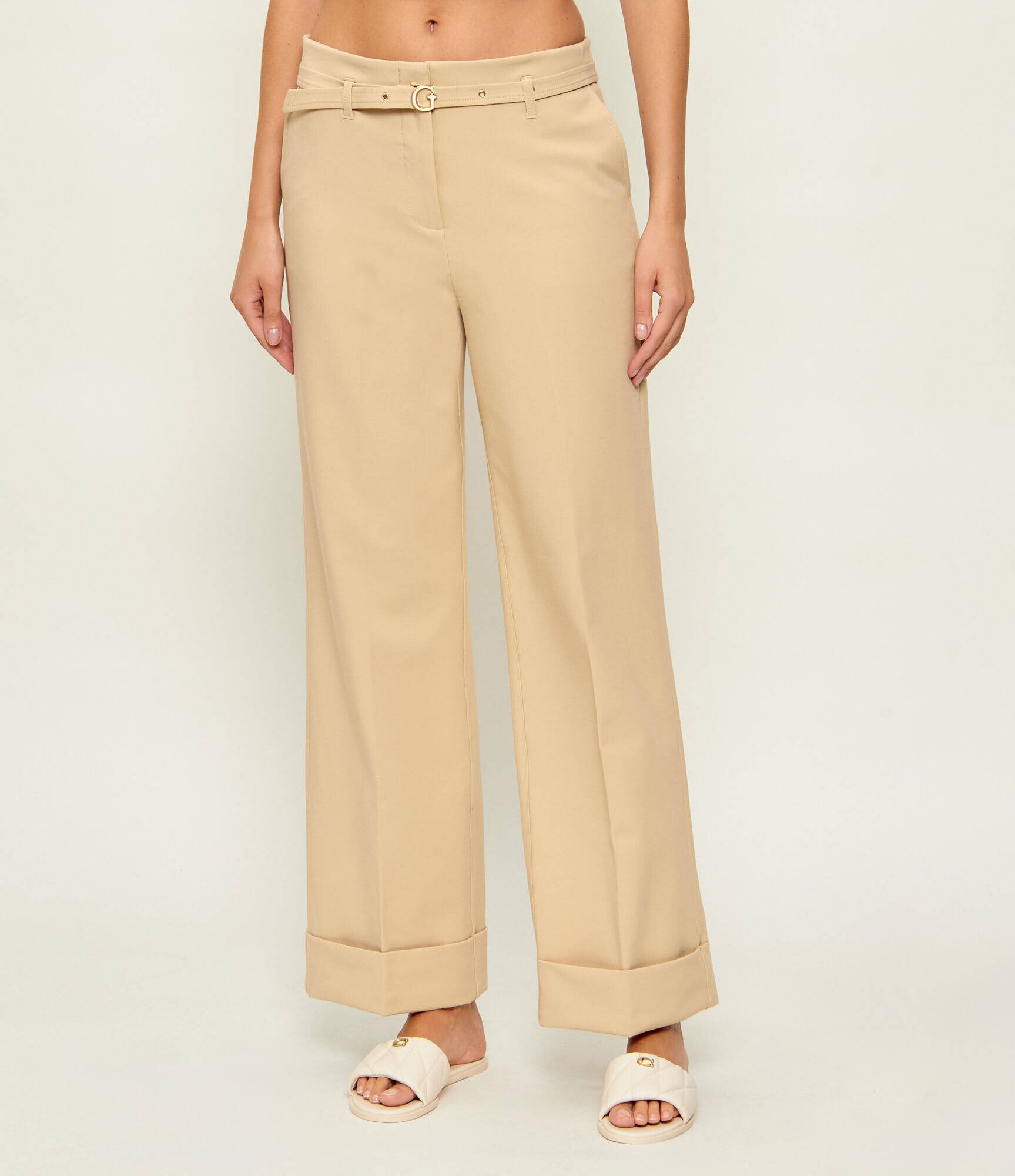 GUESS Pantaloni cu cordon | Loose fit
