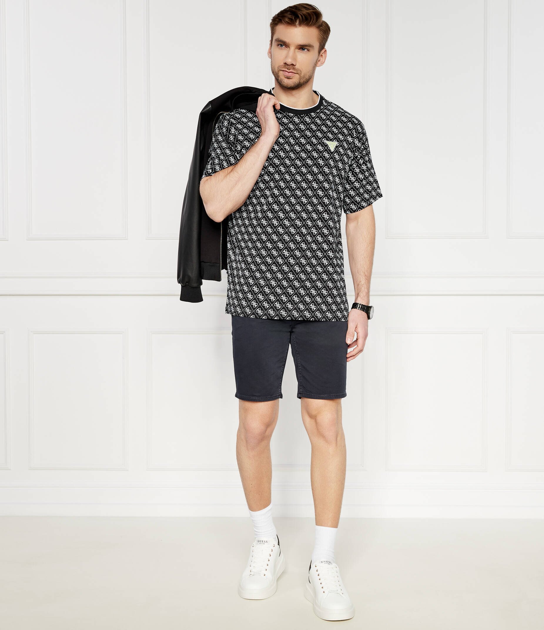 GUESS Pantaloni scurți ANGELS | Slim Fit