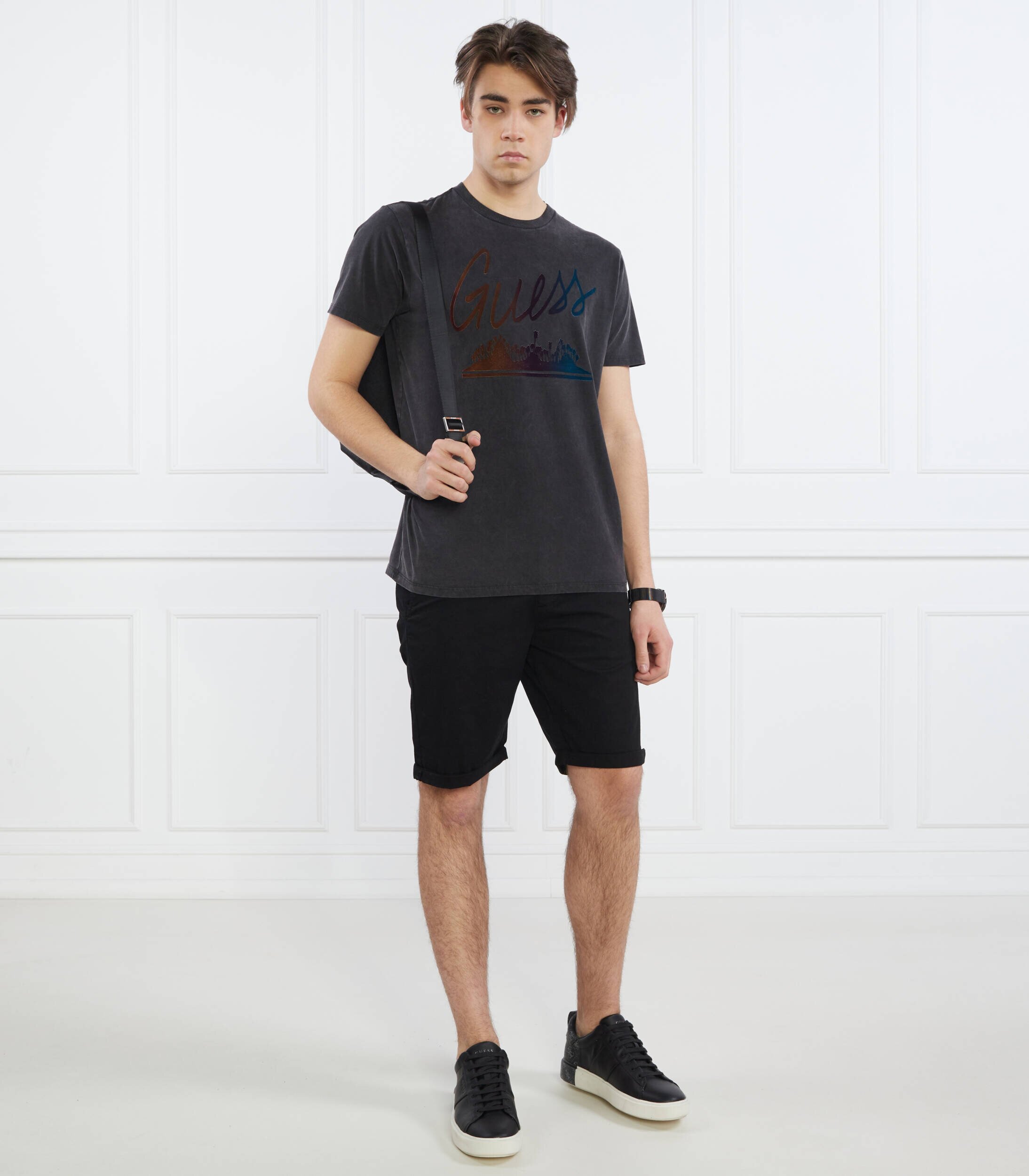 GUESS Pantaloni scurți chino MYRON | Slim Fit