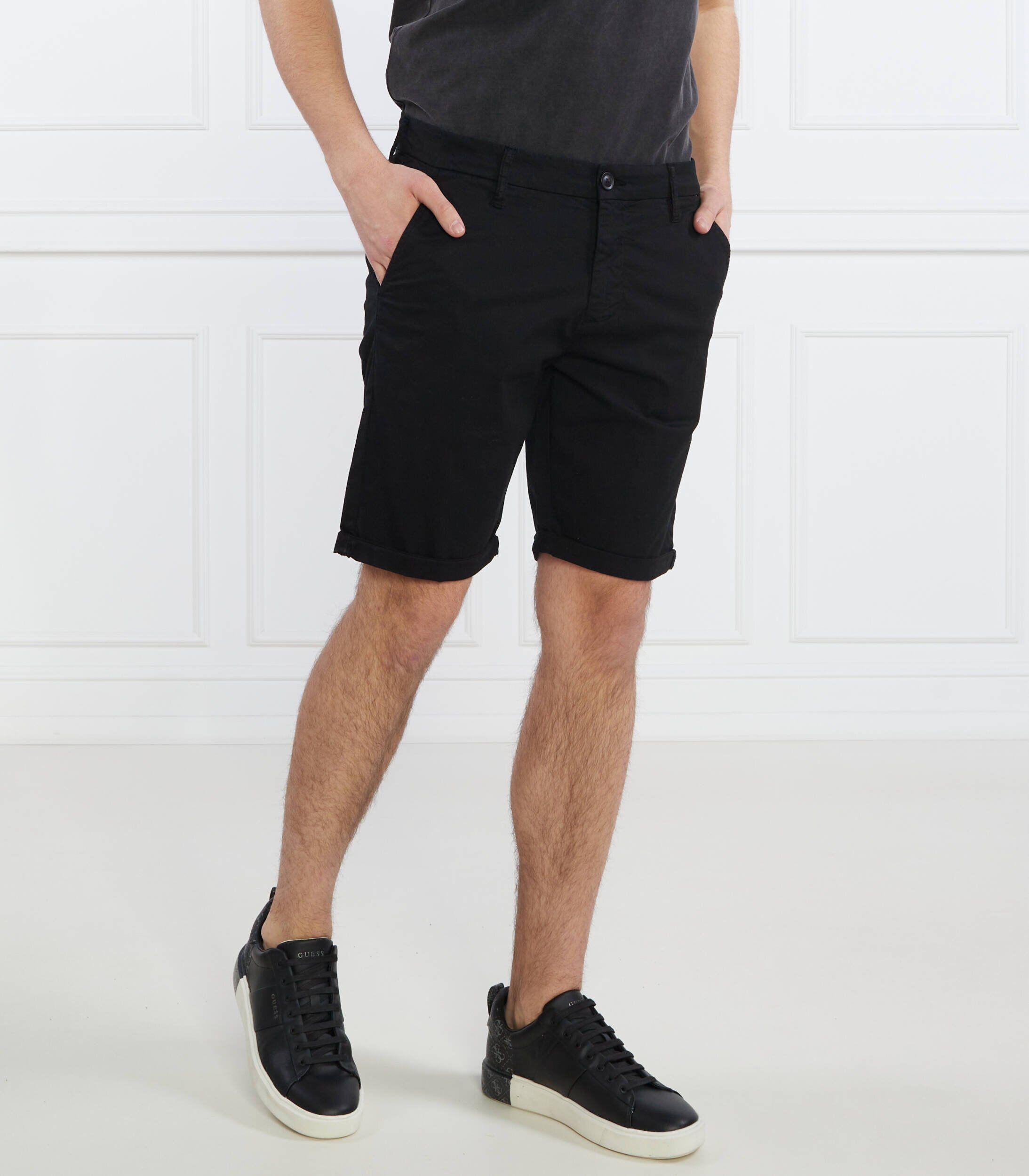 GUESS Pantaloni scurți chino MYRON | Slim Fit