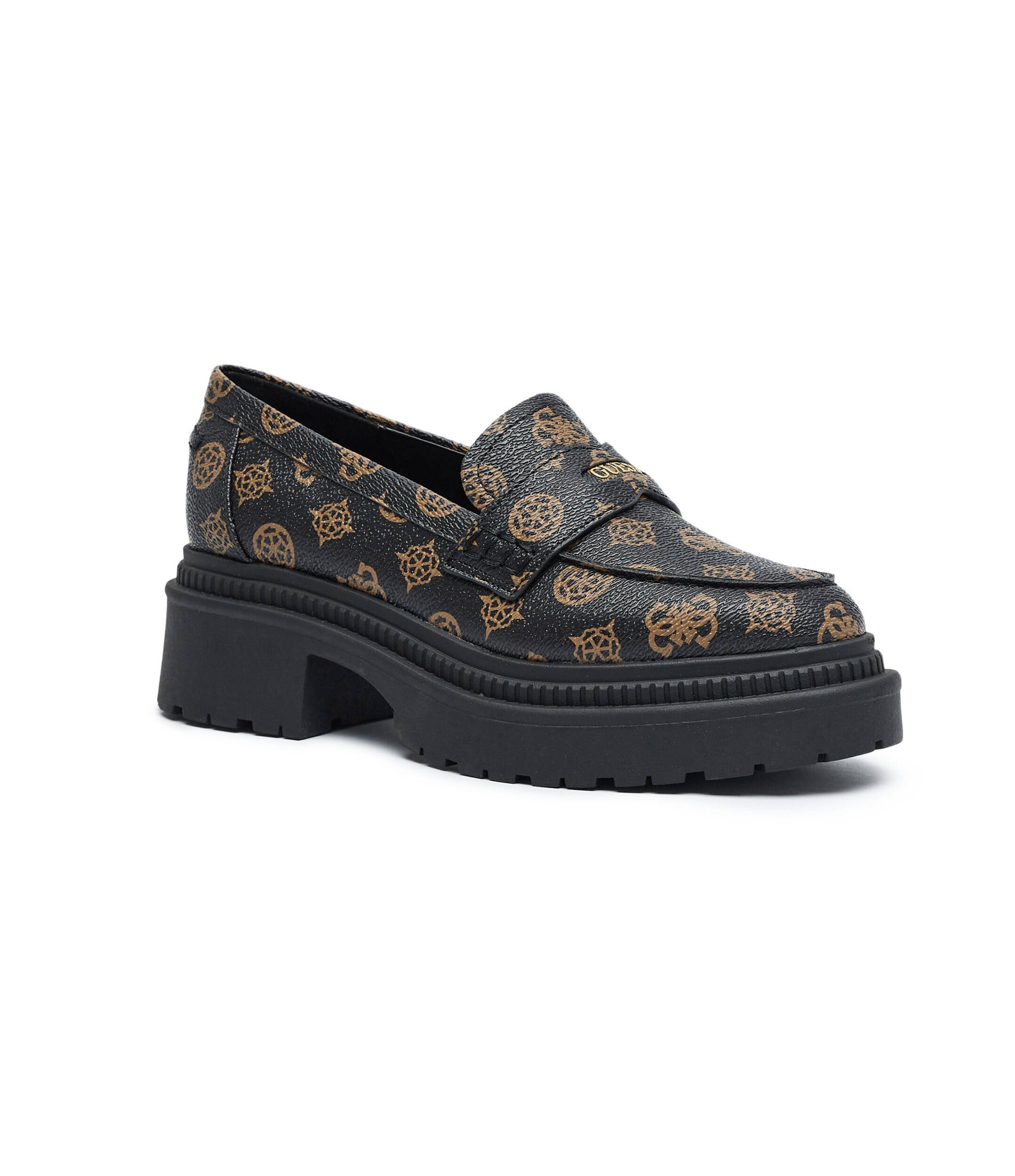 GUESS Pantofi loafer Finda2 cu adaos de piele