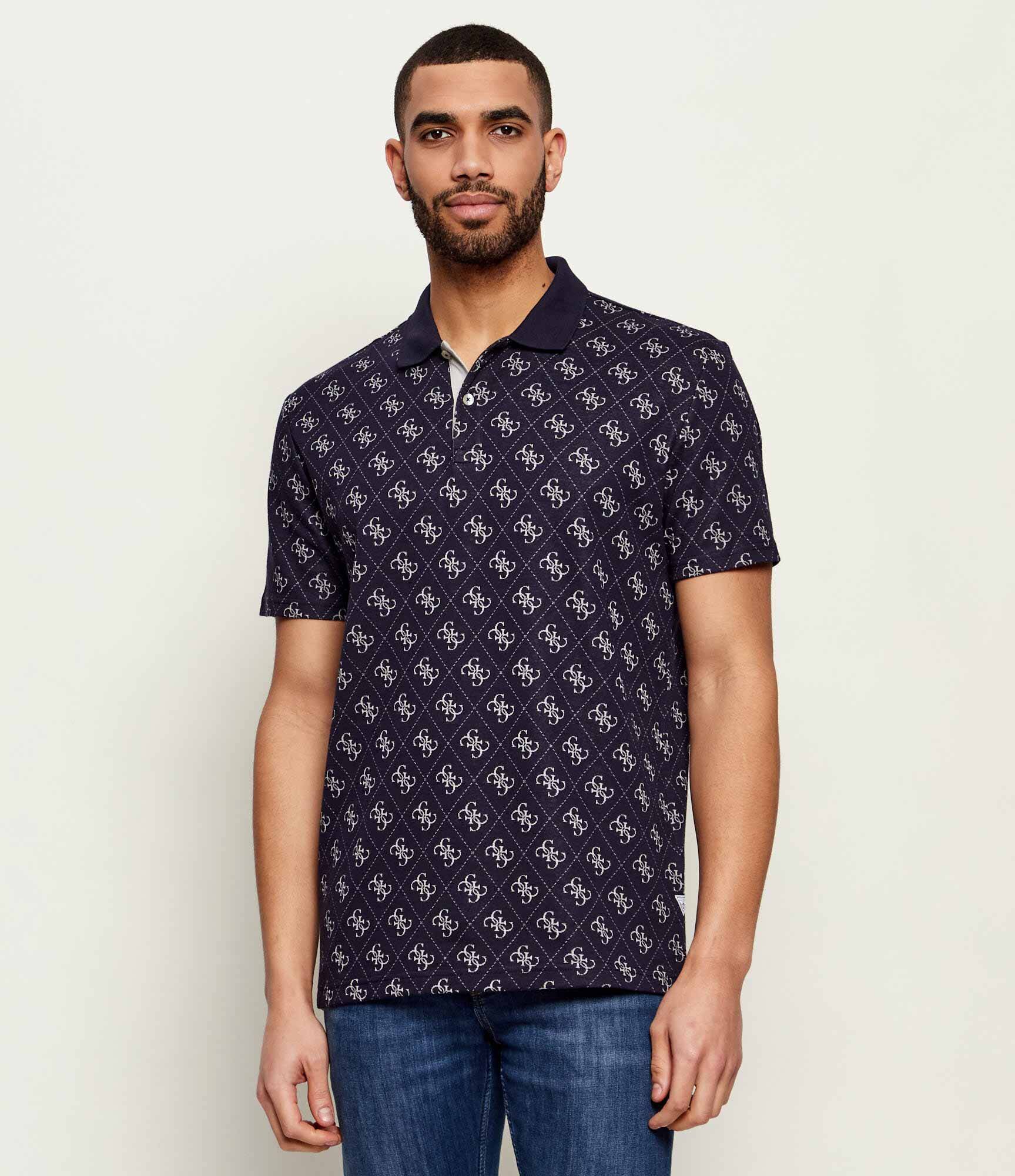 GUESS Polo ALL OVER 4G | regular fit