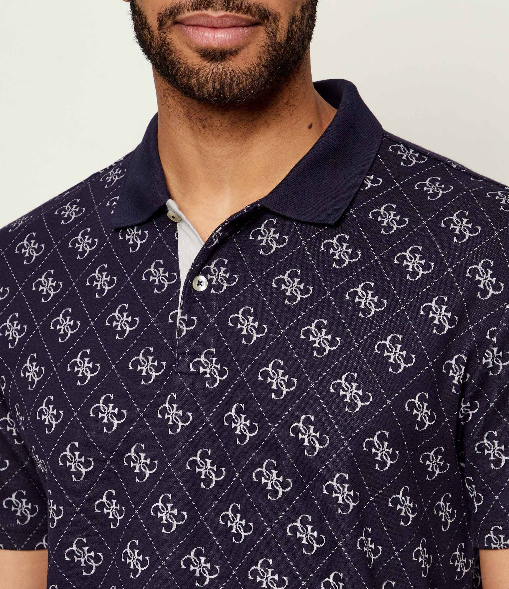 GUESS Polo ALL OVER 4G | regular fit