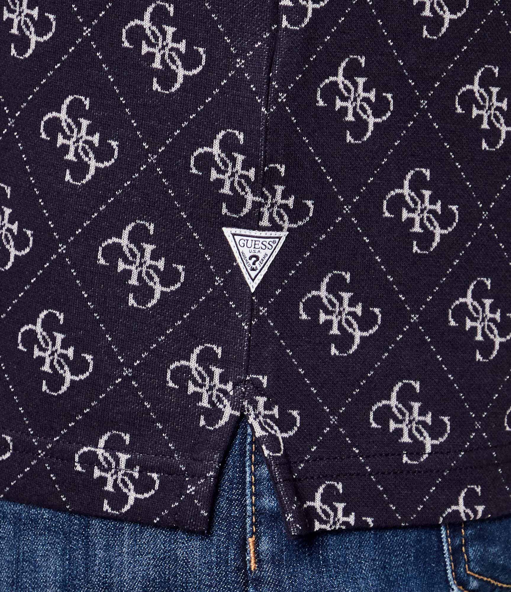 GUESS Polo ALL OVER 4G | regular fit
