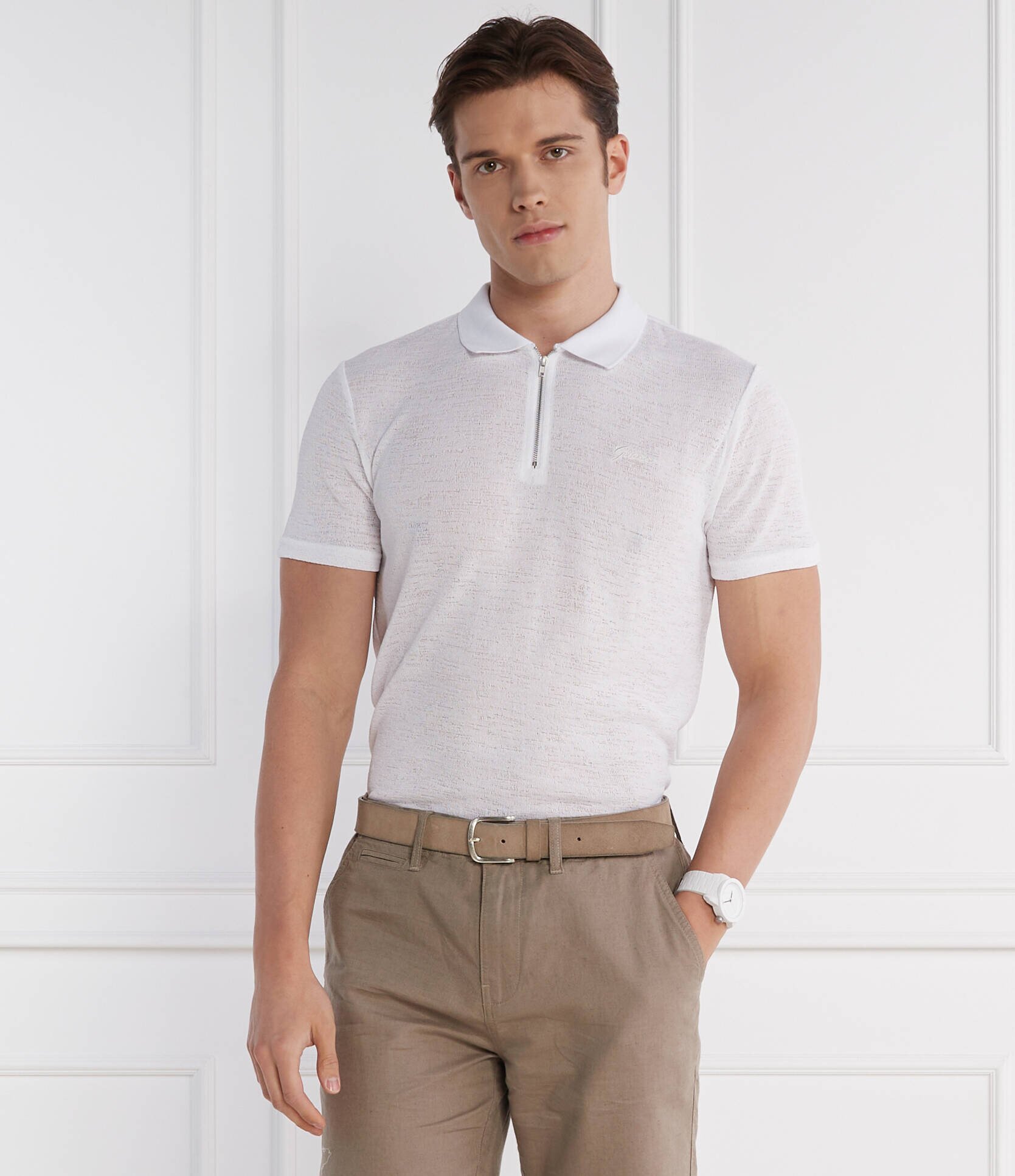 GUESS Polo gauze | Slim Fit