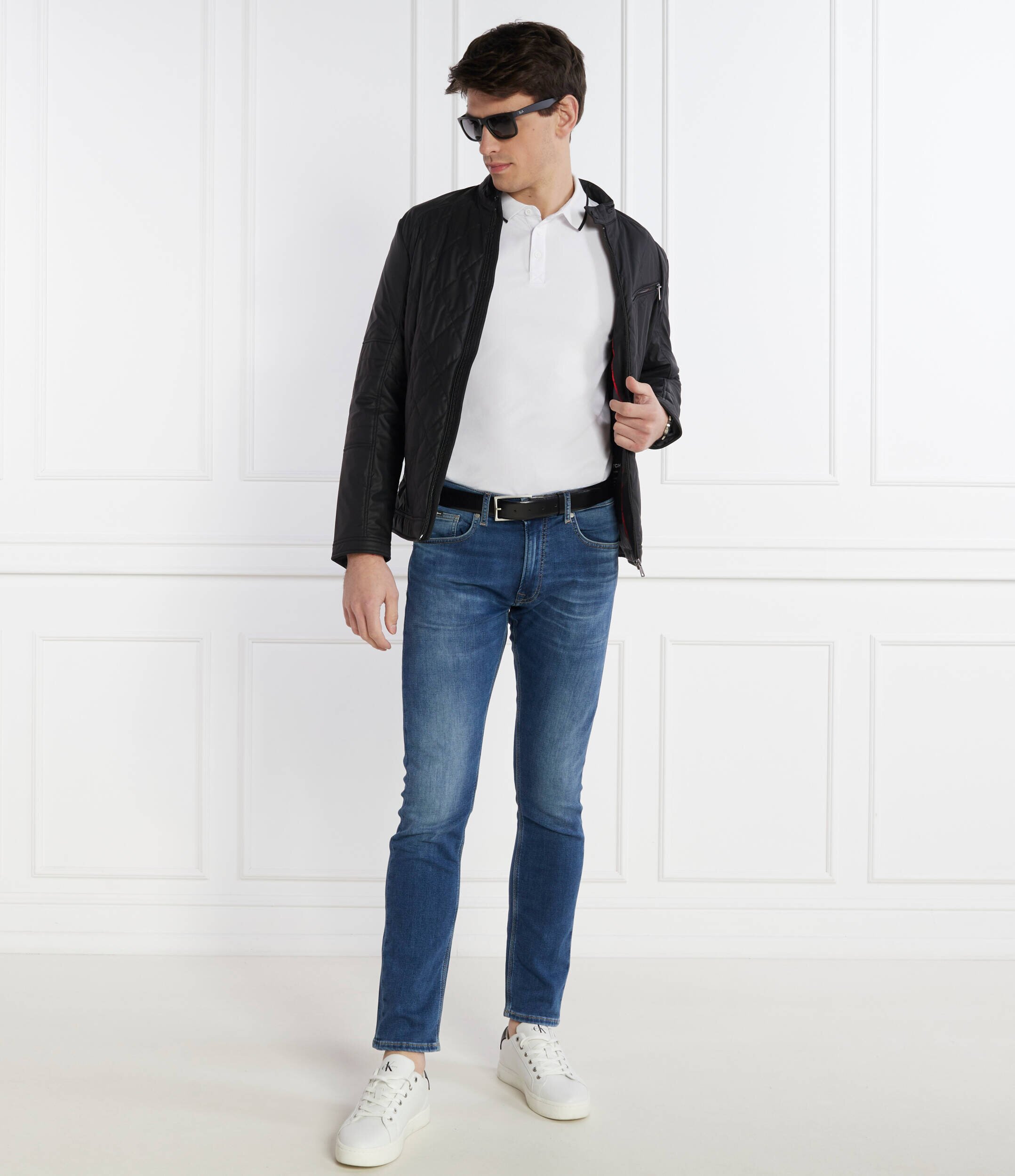 GUESS Polo PAUL PIQUE TAPE | Slim Fit