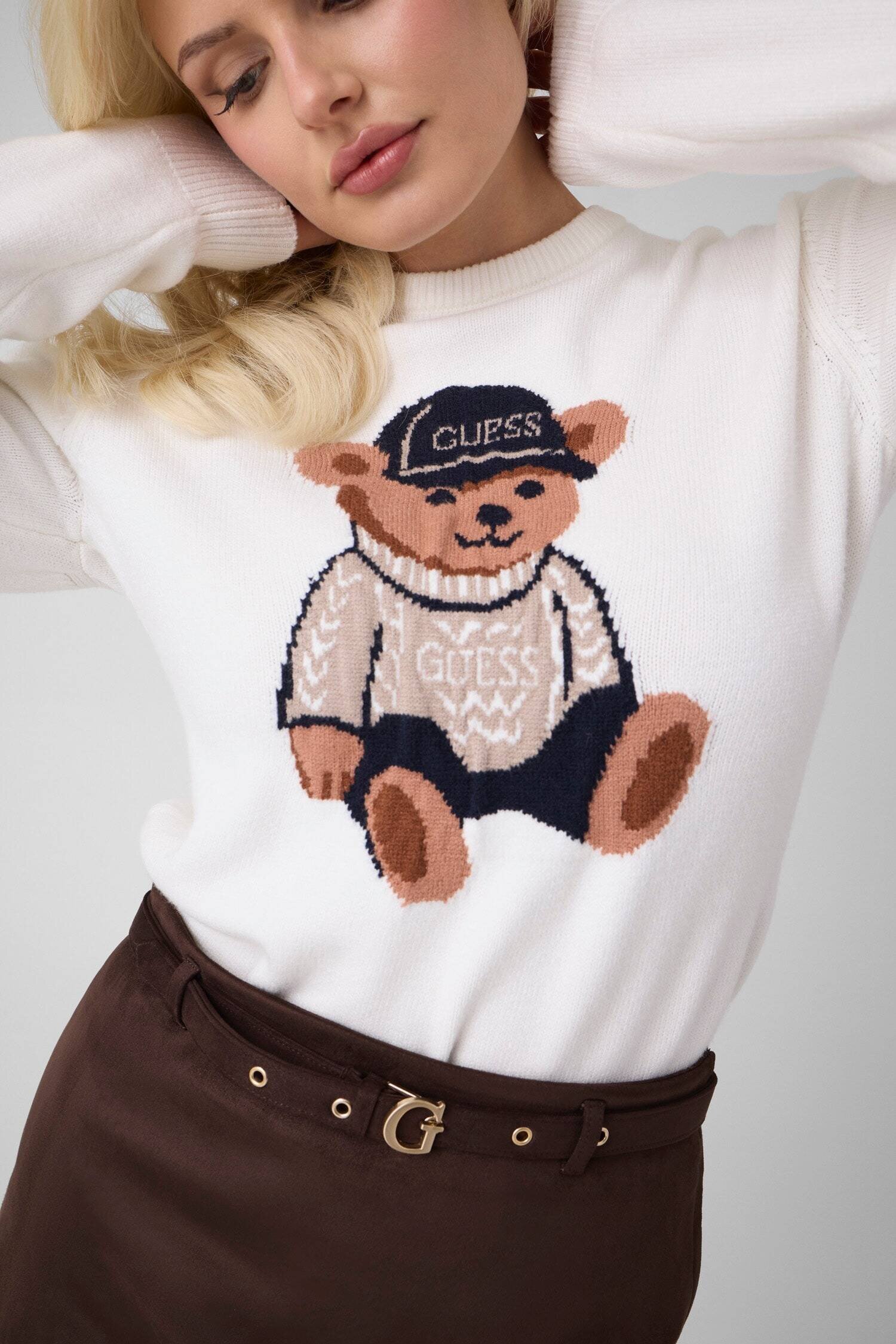 GUESS Pulover Alicia Bear | regular fit