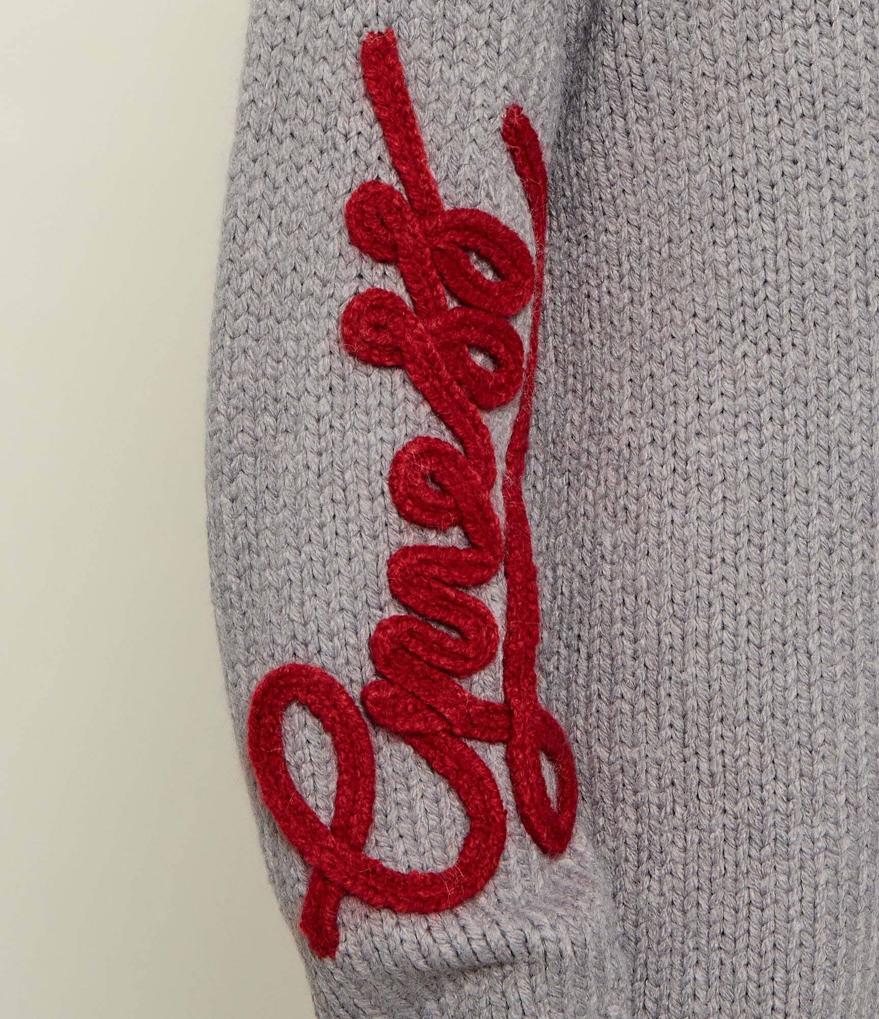 GUESS Pulover Anita Heart | Relaxed fit cu adaos de lână