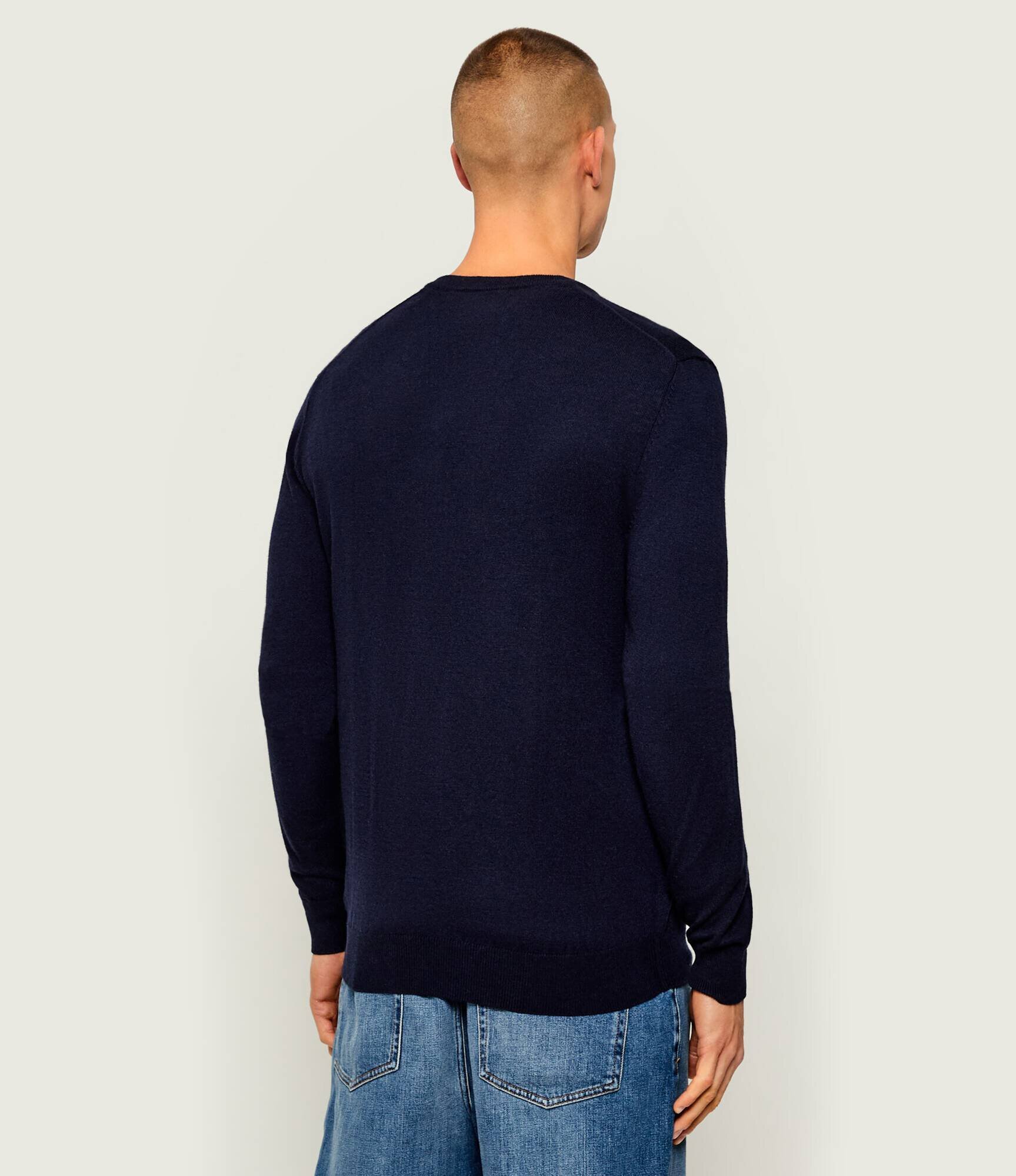 GUESS Pulover DAREN | Slim Fit cu adaos de mătase