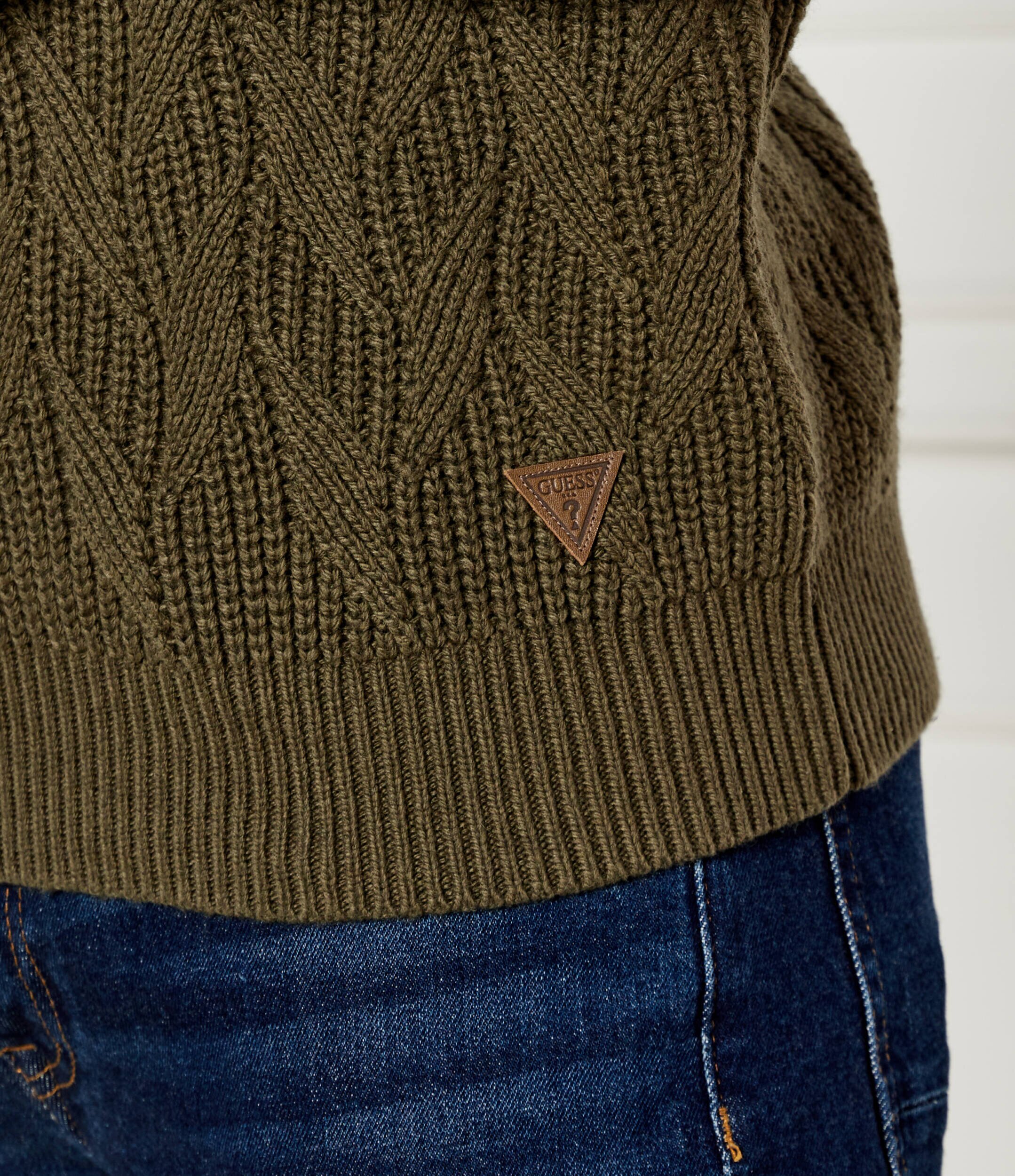 GUESS Pulover EVANDER | Regular Fit cu adaos de lână