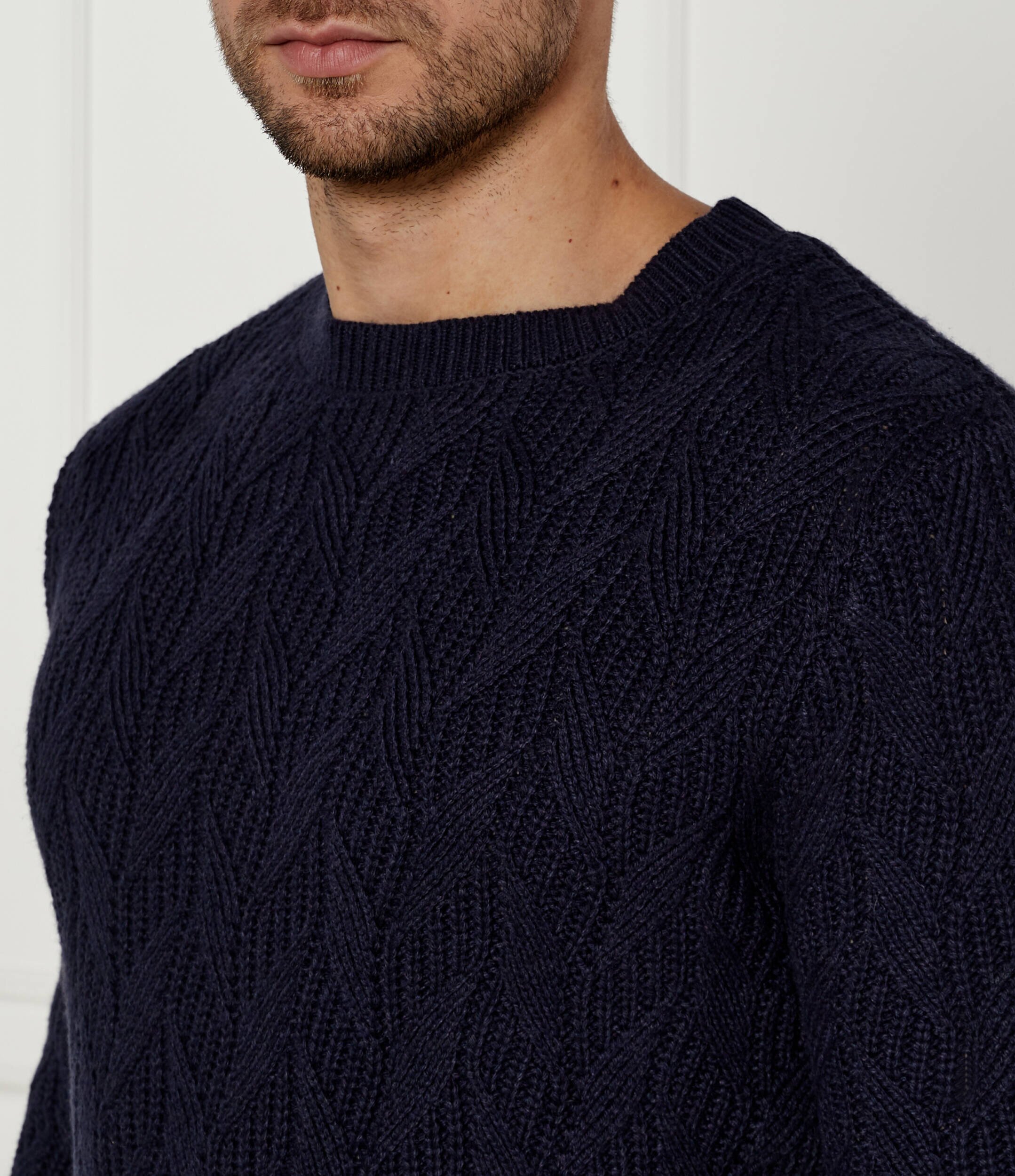 GUESS Pulover EVANDER | Regular Fit cu adaos de lână