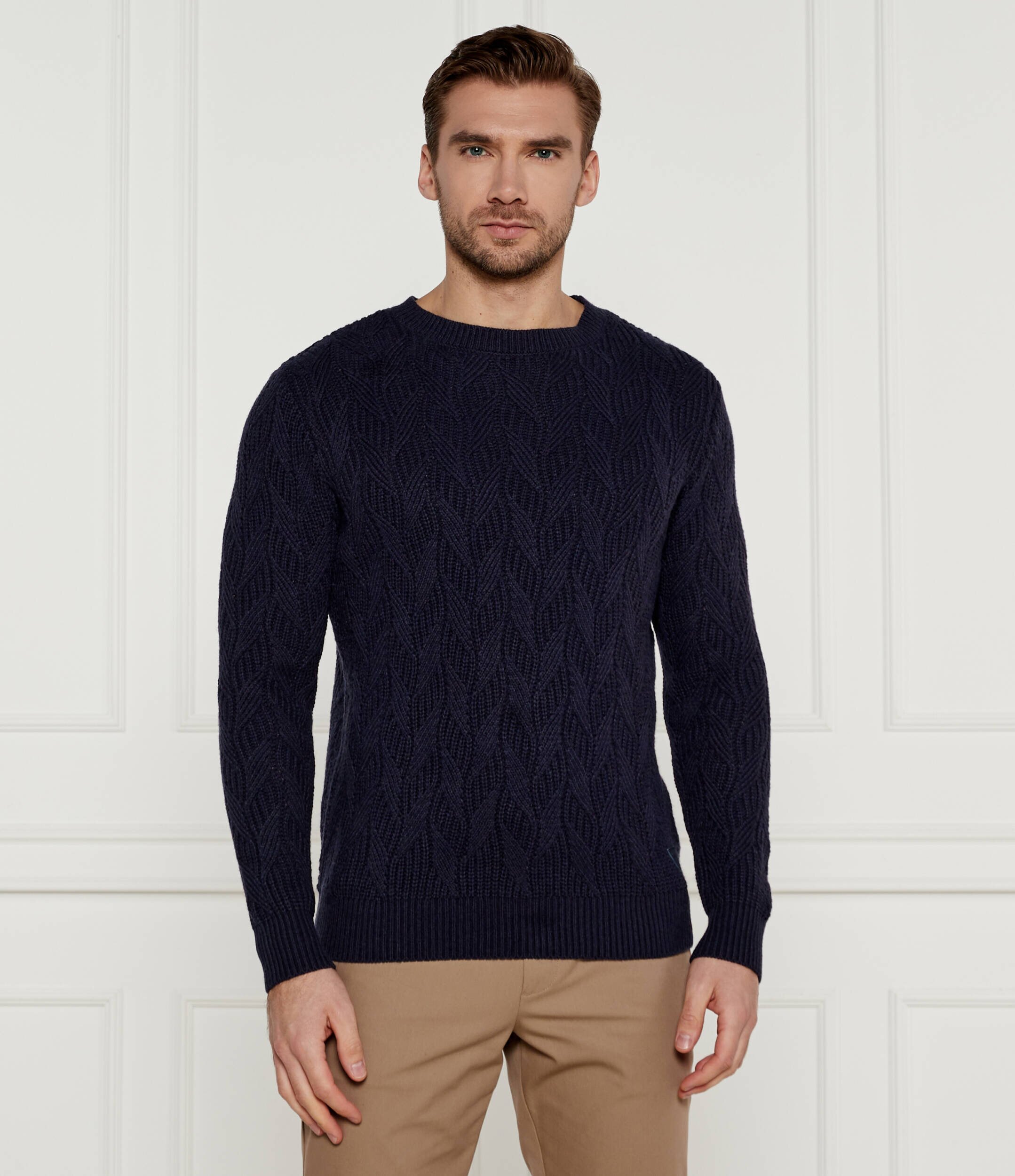 GUESS Pulover EVANDER | Regular Fit cu adaos de lână