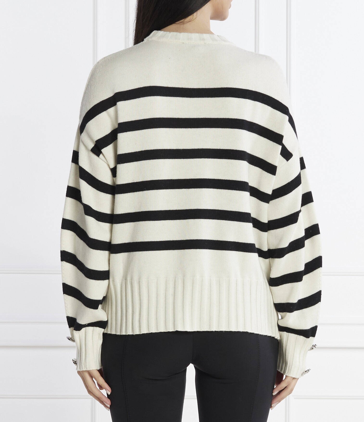 GUESS Pulover | Loose fit cu adaos de lână