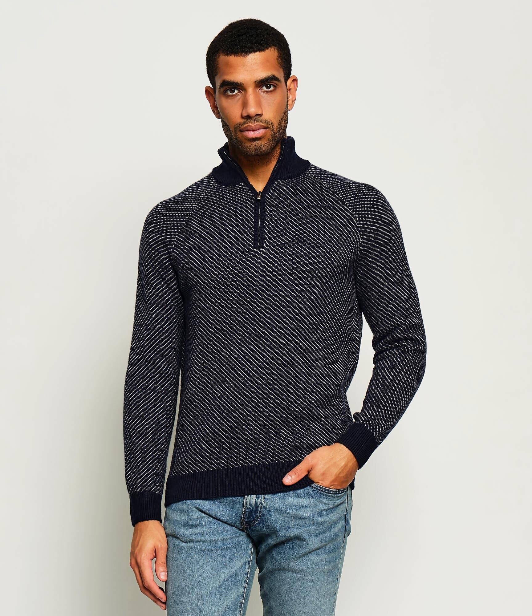 GUESS Pulover Nico | regular fit cu adaos de lână