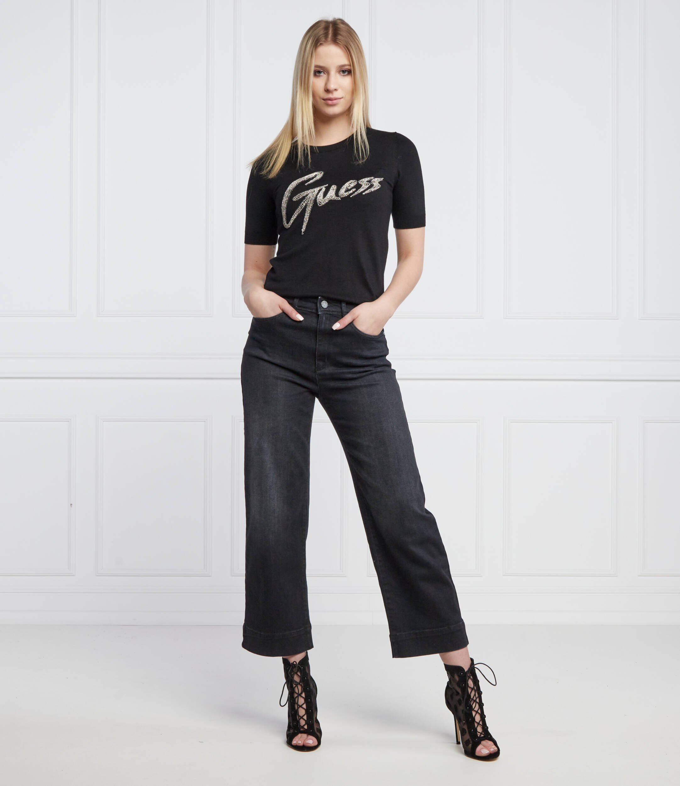 GUESS Pulover ODETTA | Slim Fit