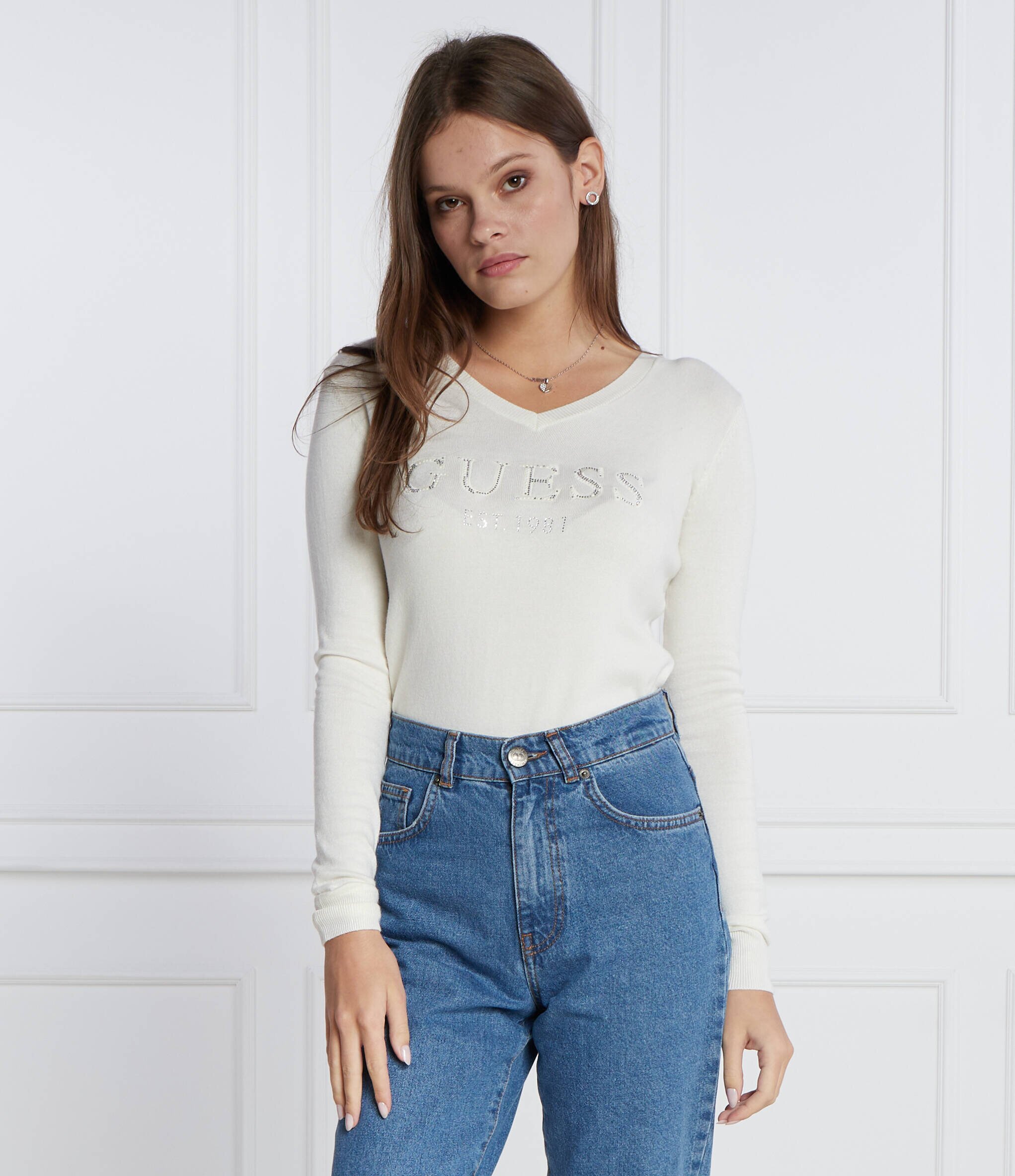 GUESS Pulover | Slim Fit