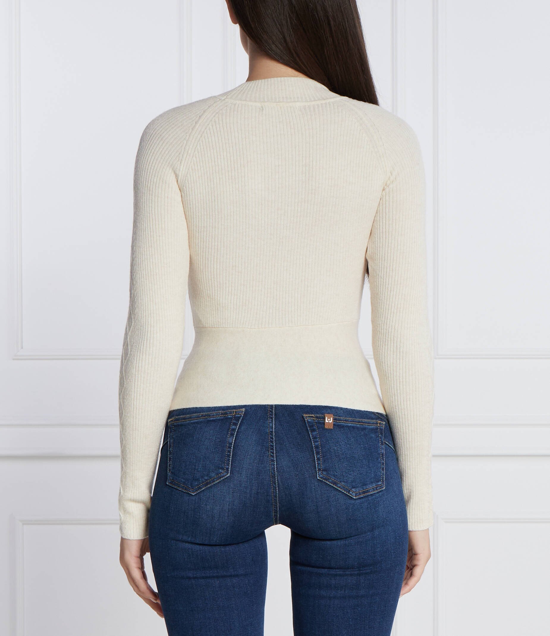 GUESS Pulover | Slim Fit cu adaos de lână