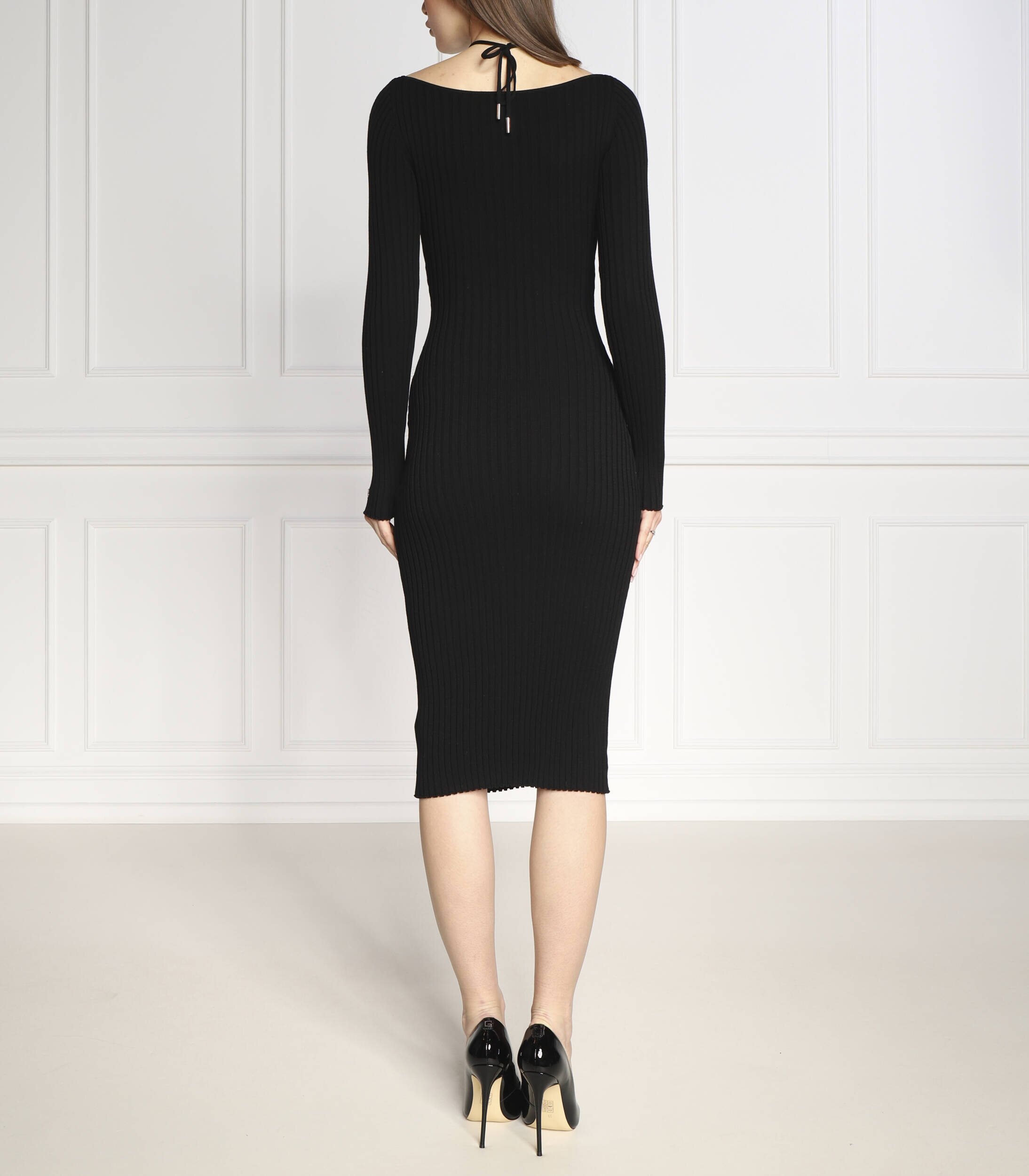 GUESS Rochie cu adaos de mătase