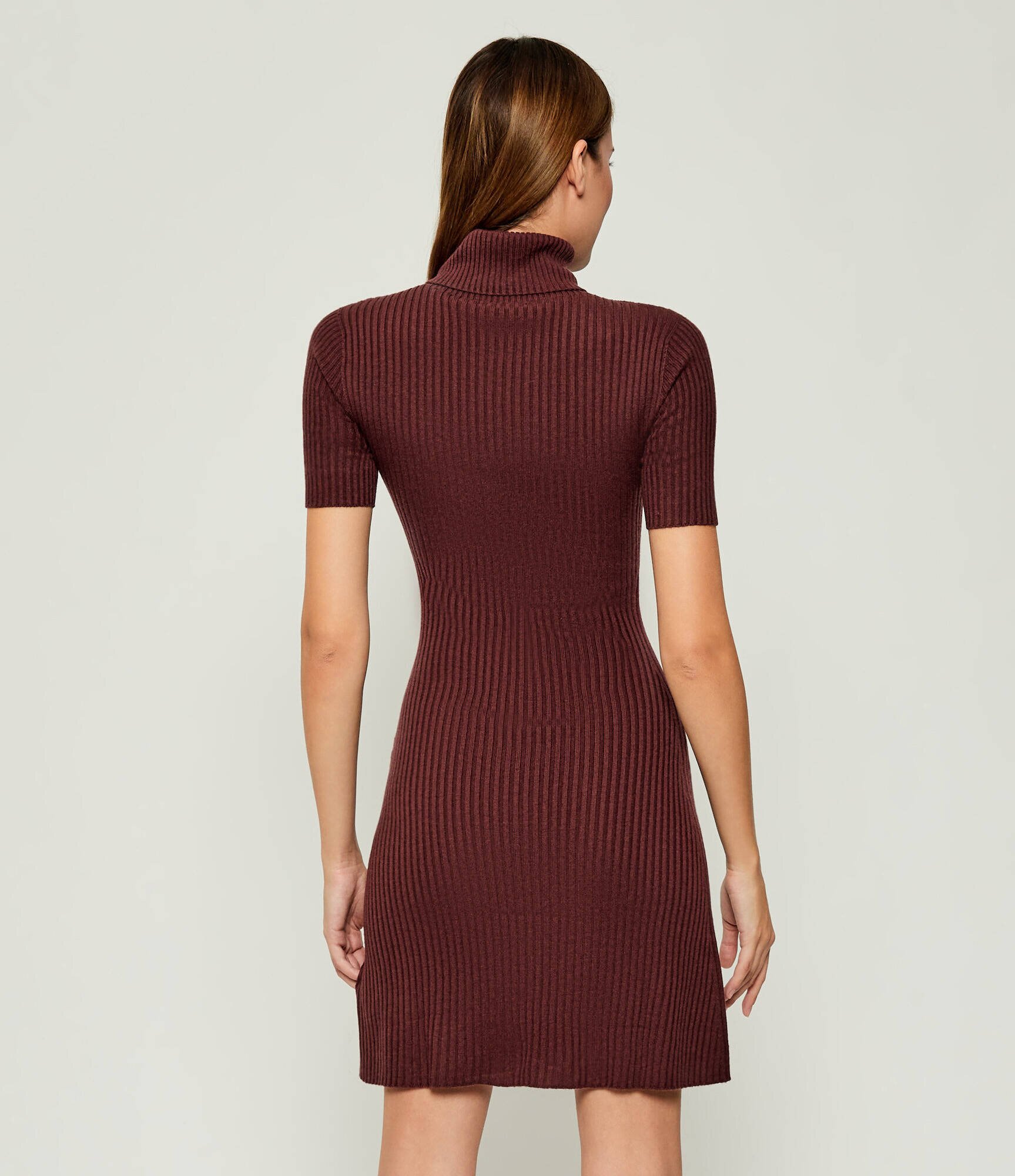 GUESS Rochie Julia | cu adaos de mătase și cașmir