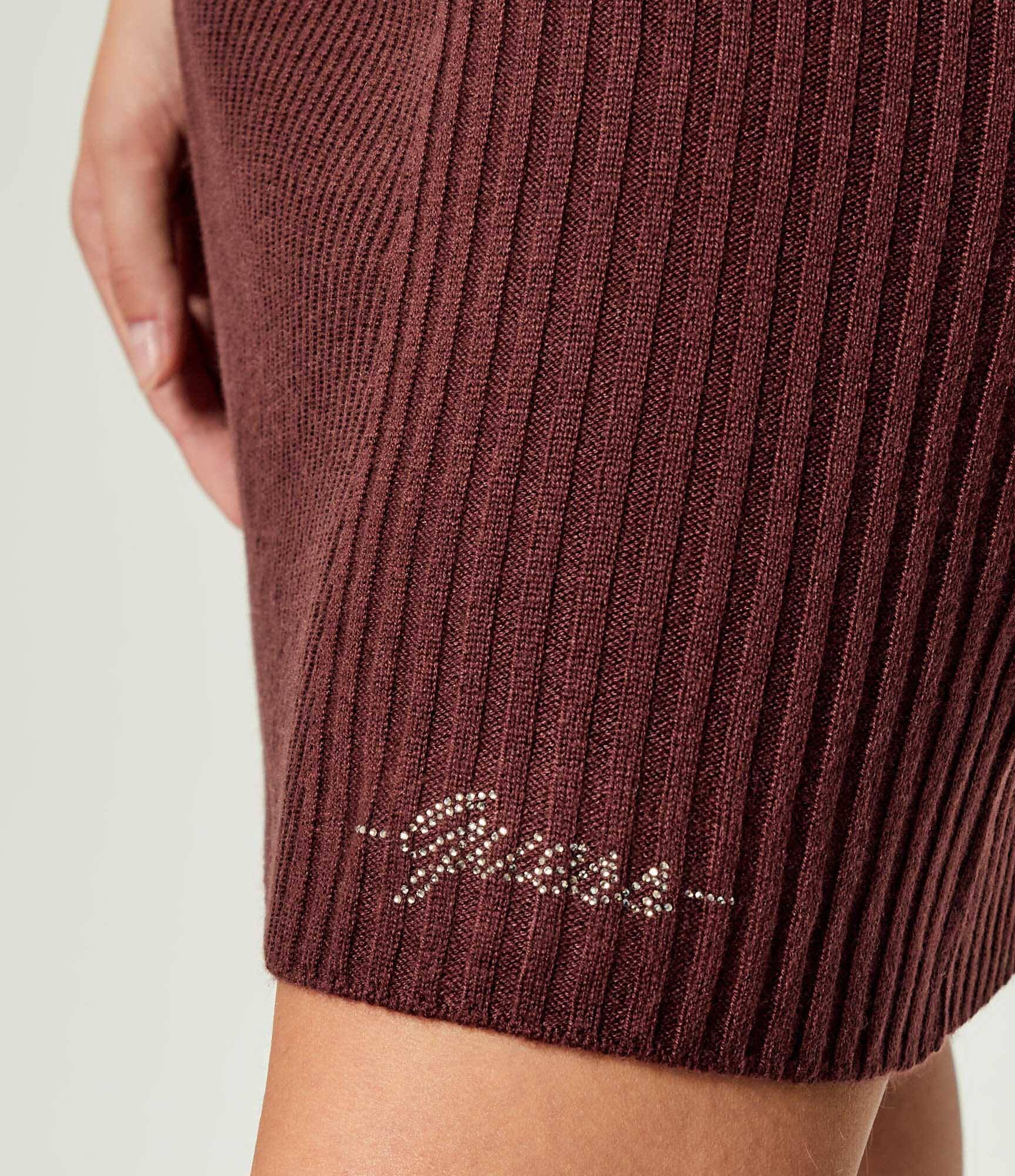 GUESS Rochie Julia | cu adaos de mătase și cașmir