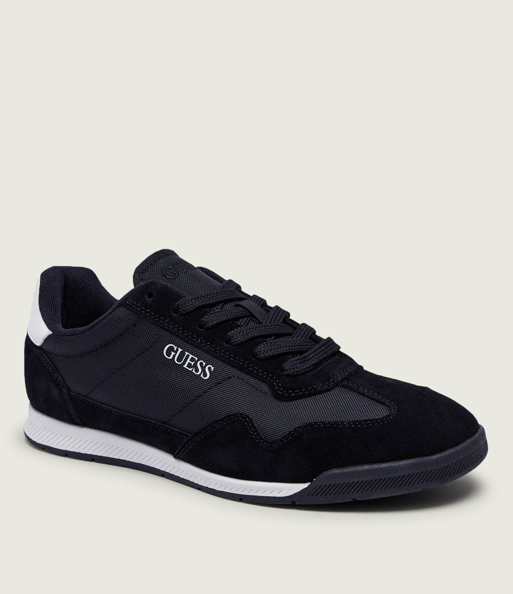 GUESS Sneakers DREAN | piele întoarsă