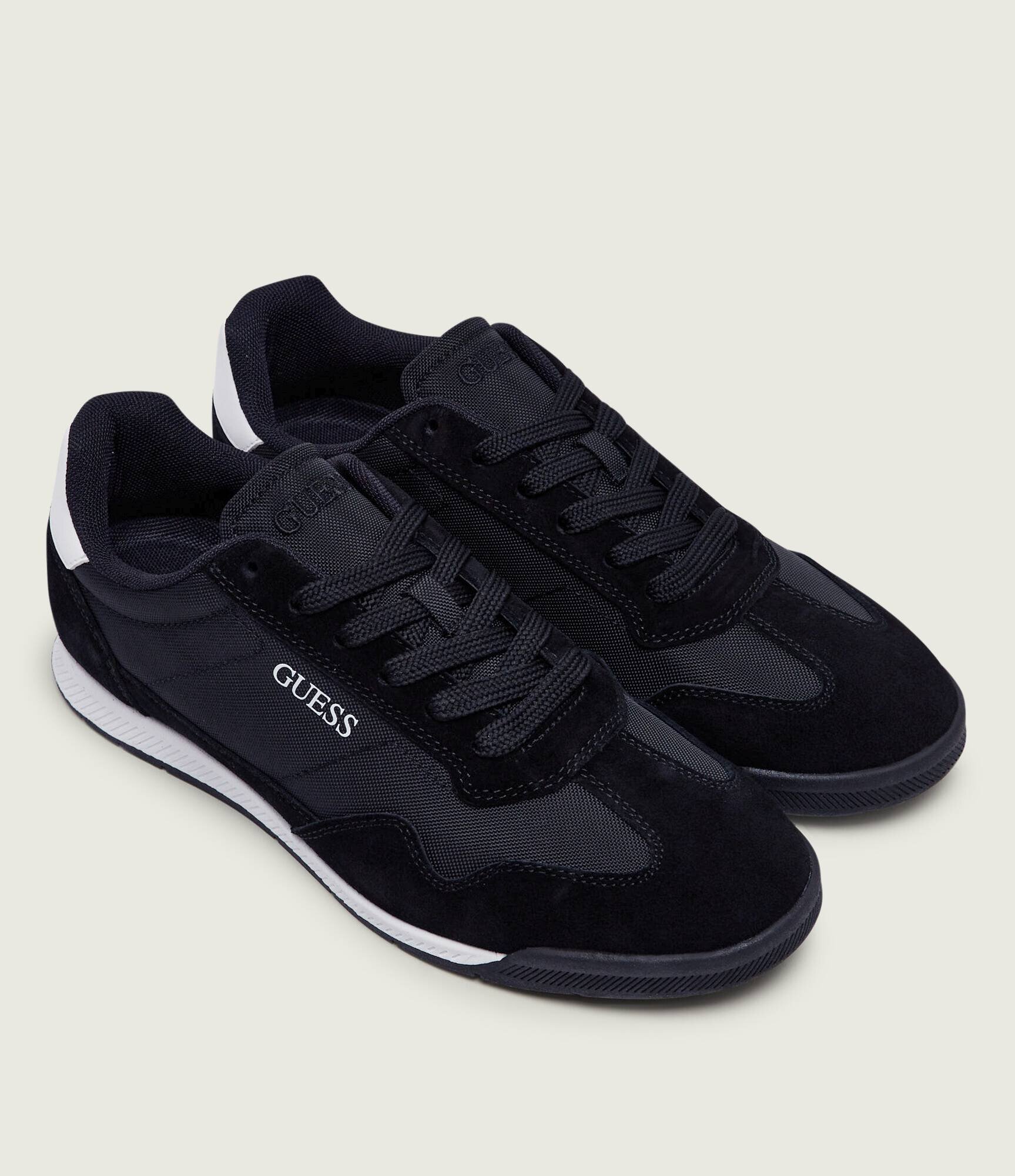 GUESS Sneakers DREAN | piele întoarsă