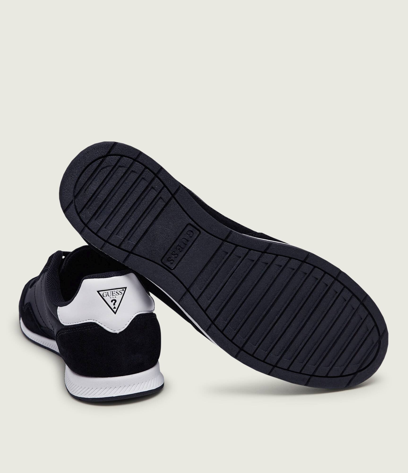 GUESS Sneakers DREAN | piele întoarsă