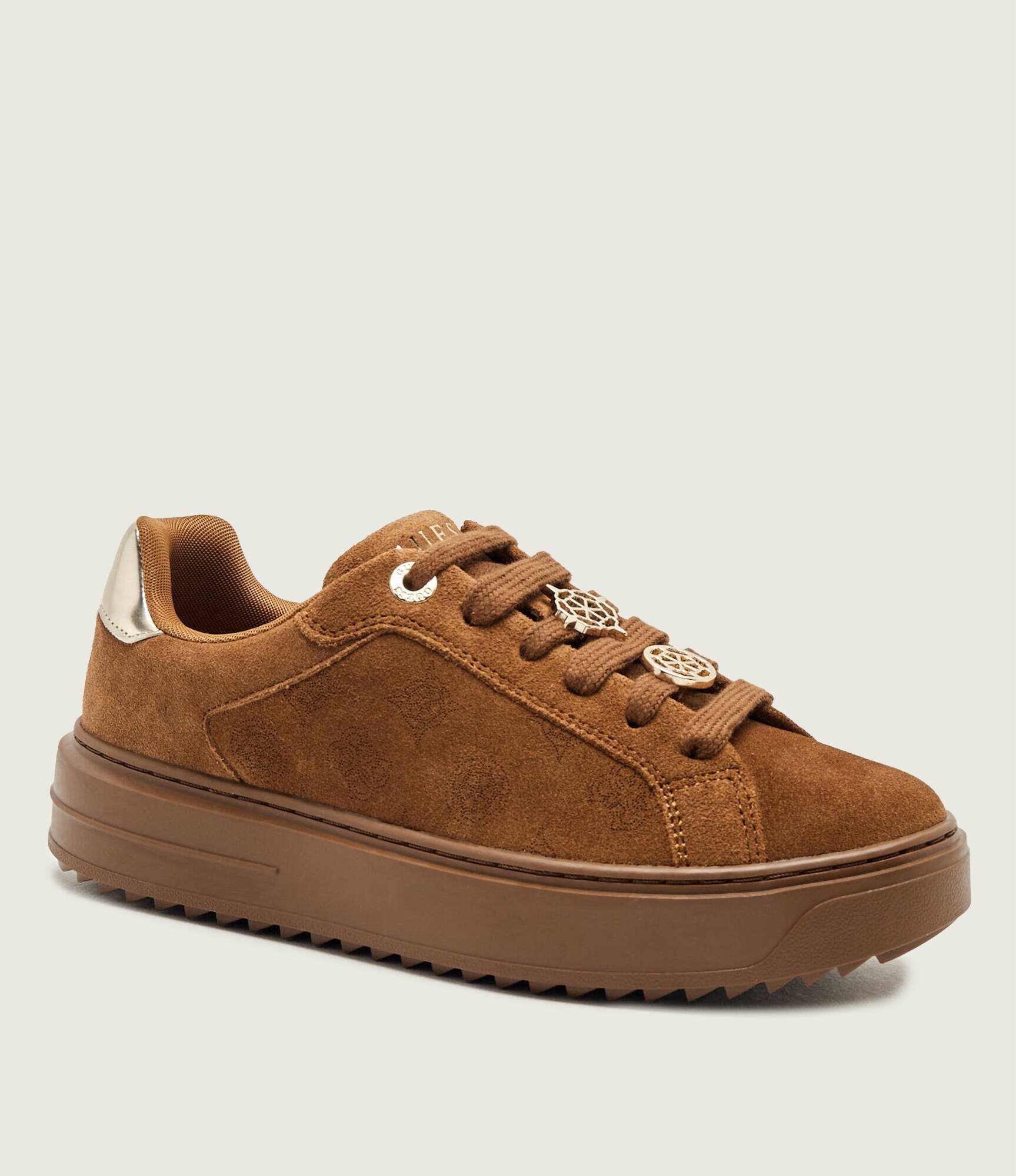 GUESS Sneakers Duena2 | piele întoarsă