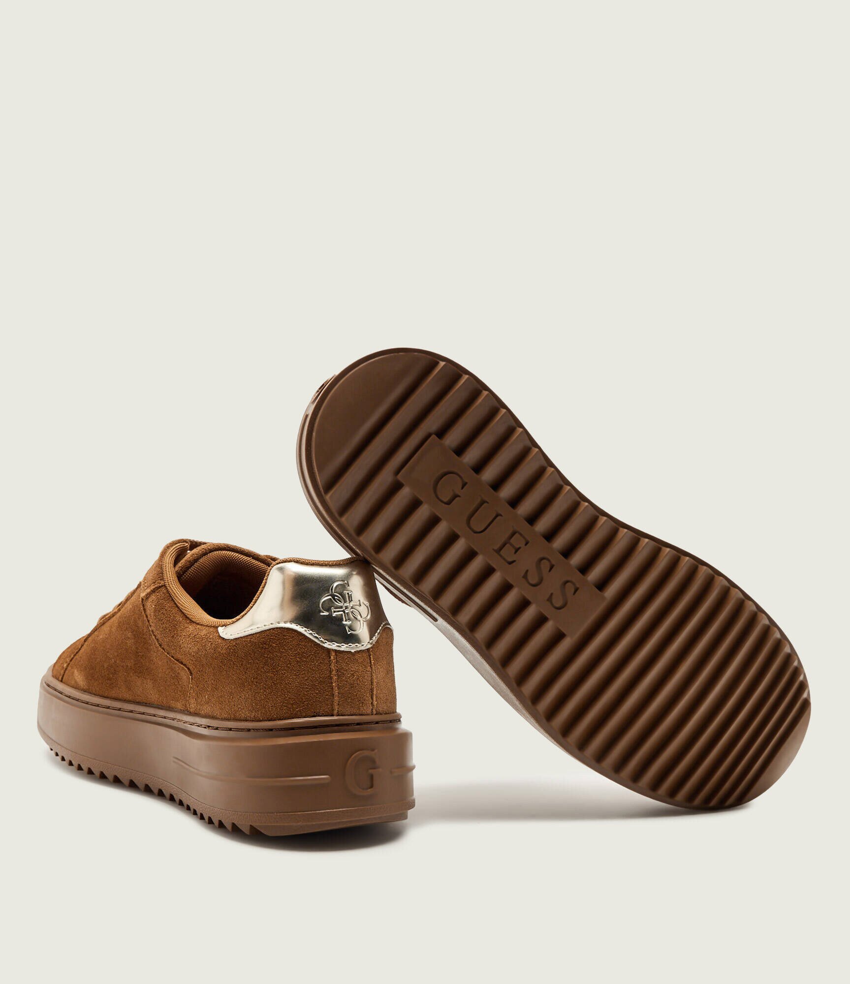 GUESS Sneakers Duena2 | piele întoarsă