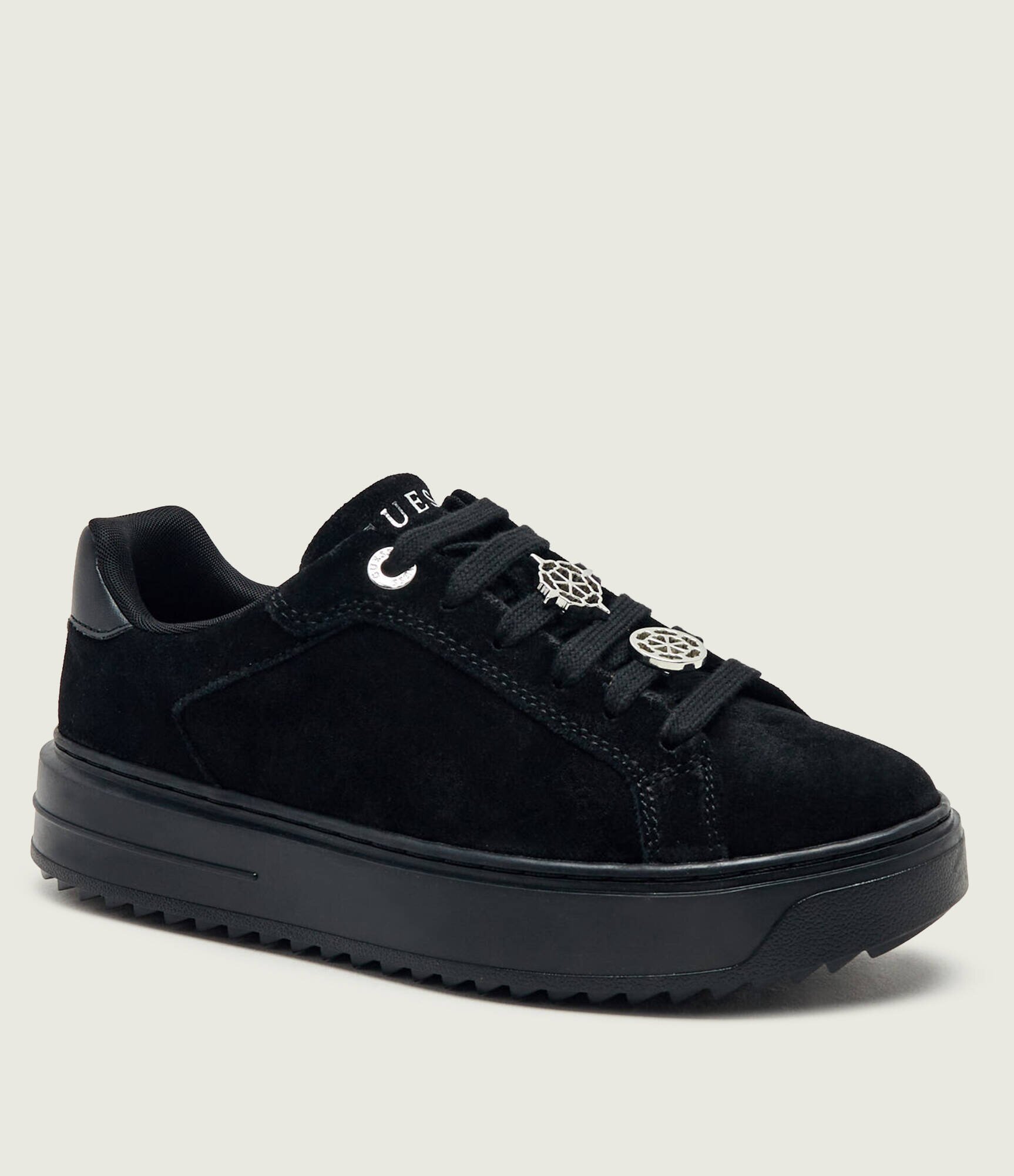 GUESS Sneakers Duena2 | piele întoarsă