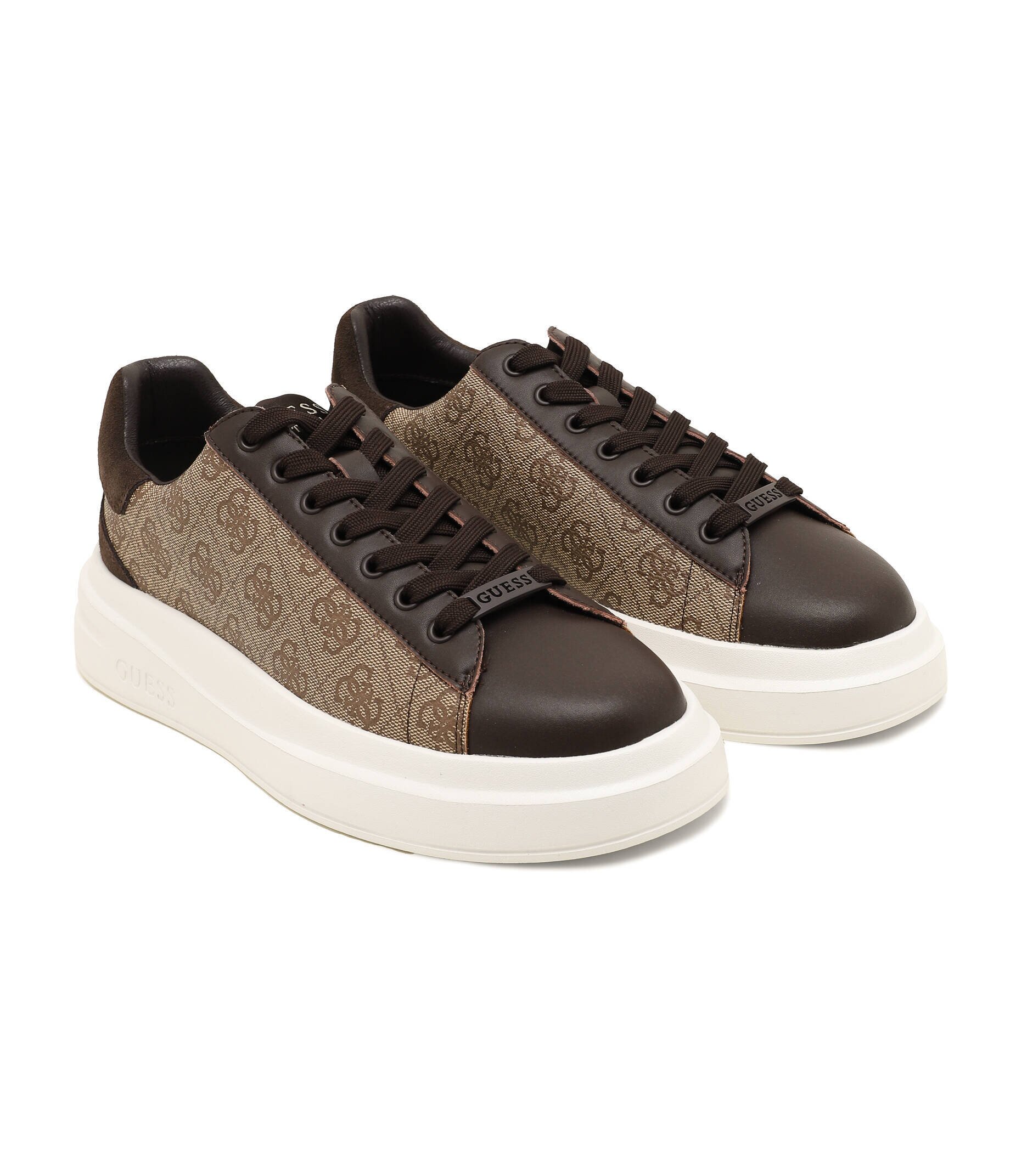 GUESS Sneakers ELBA CARRYOVER cu adaos de piele