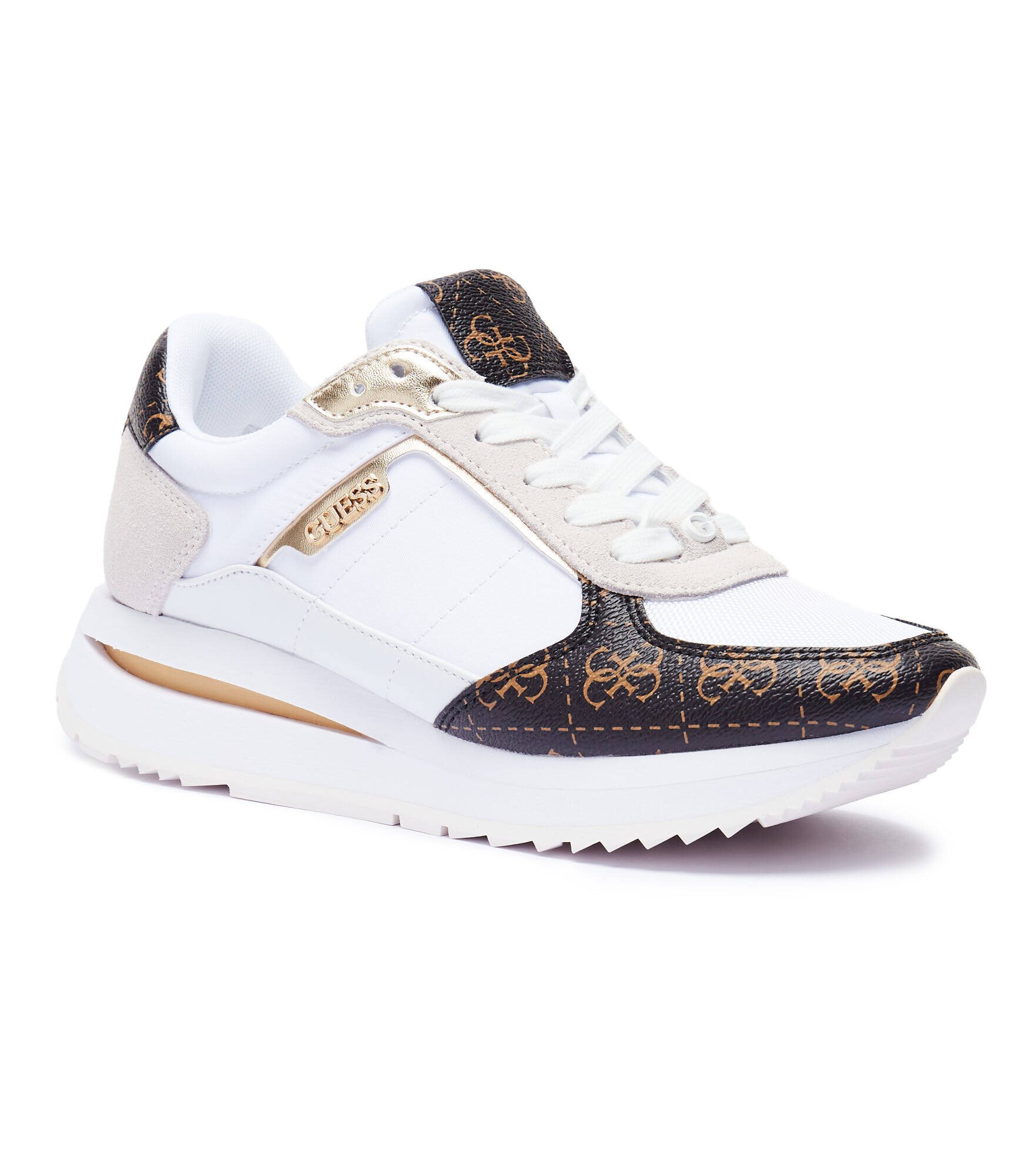 GUESS Sneakers Energy3 | piele întoarsă