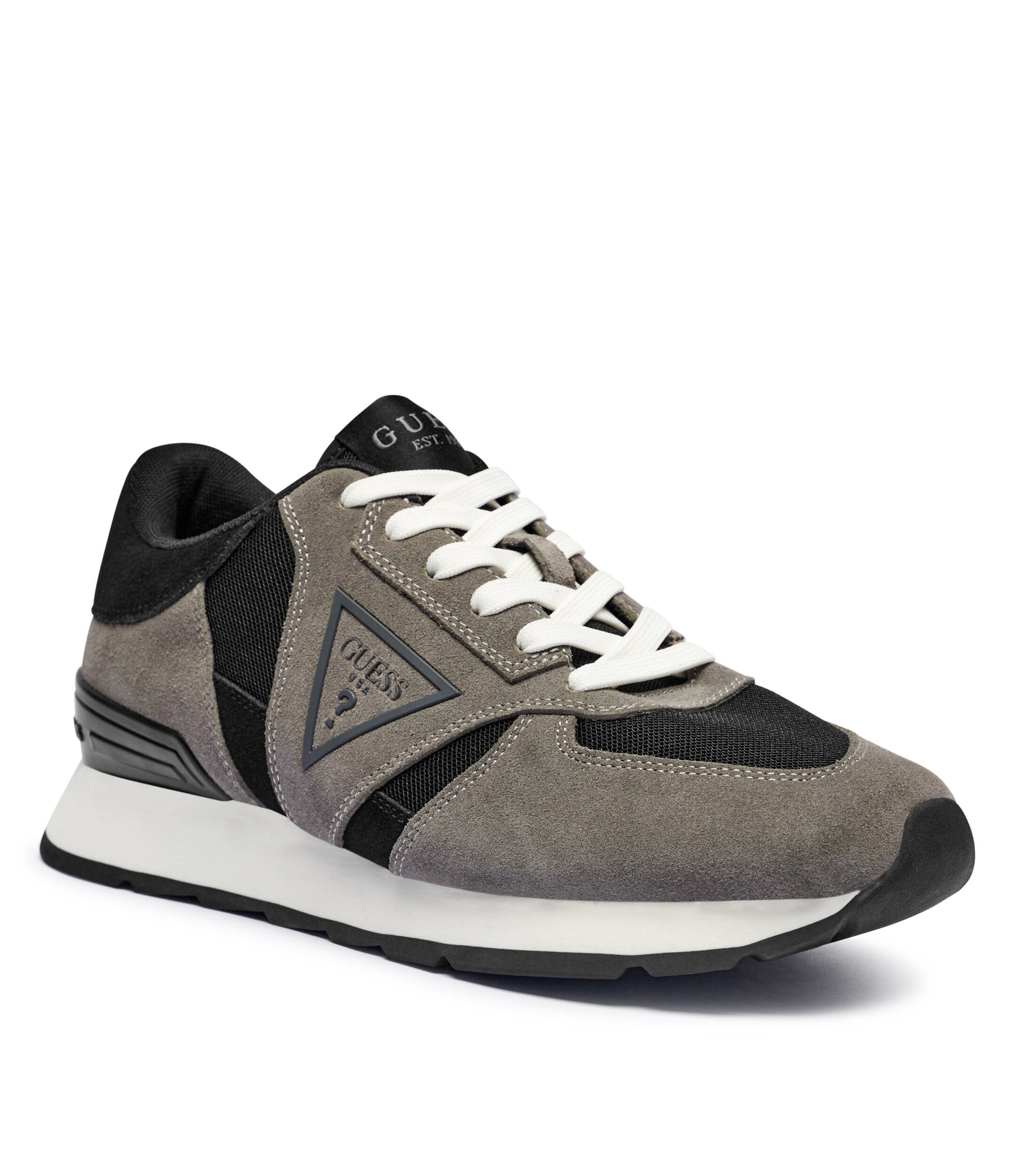 GUESS Sneakers FANO | piele întoarsă