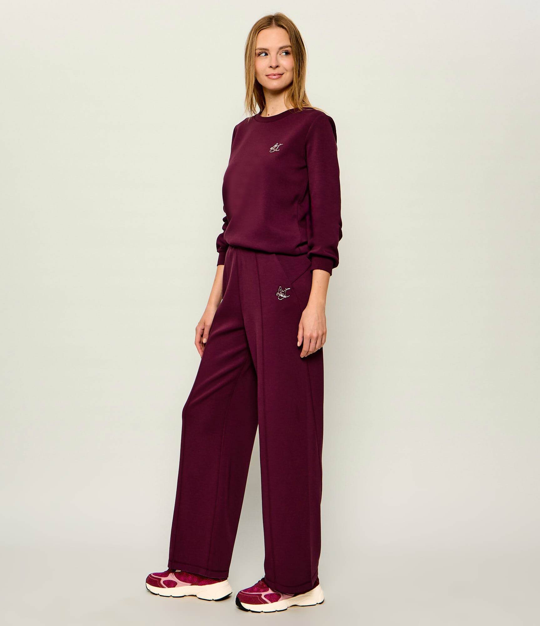 GUESS Sneakers Indye2 | piele întoarsă