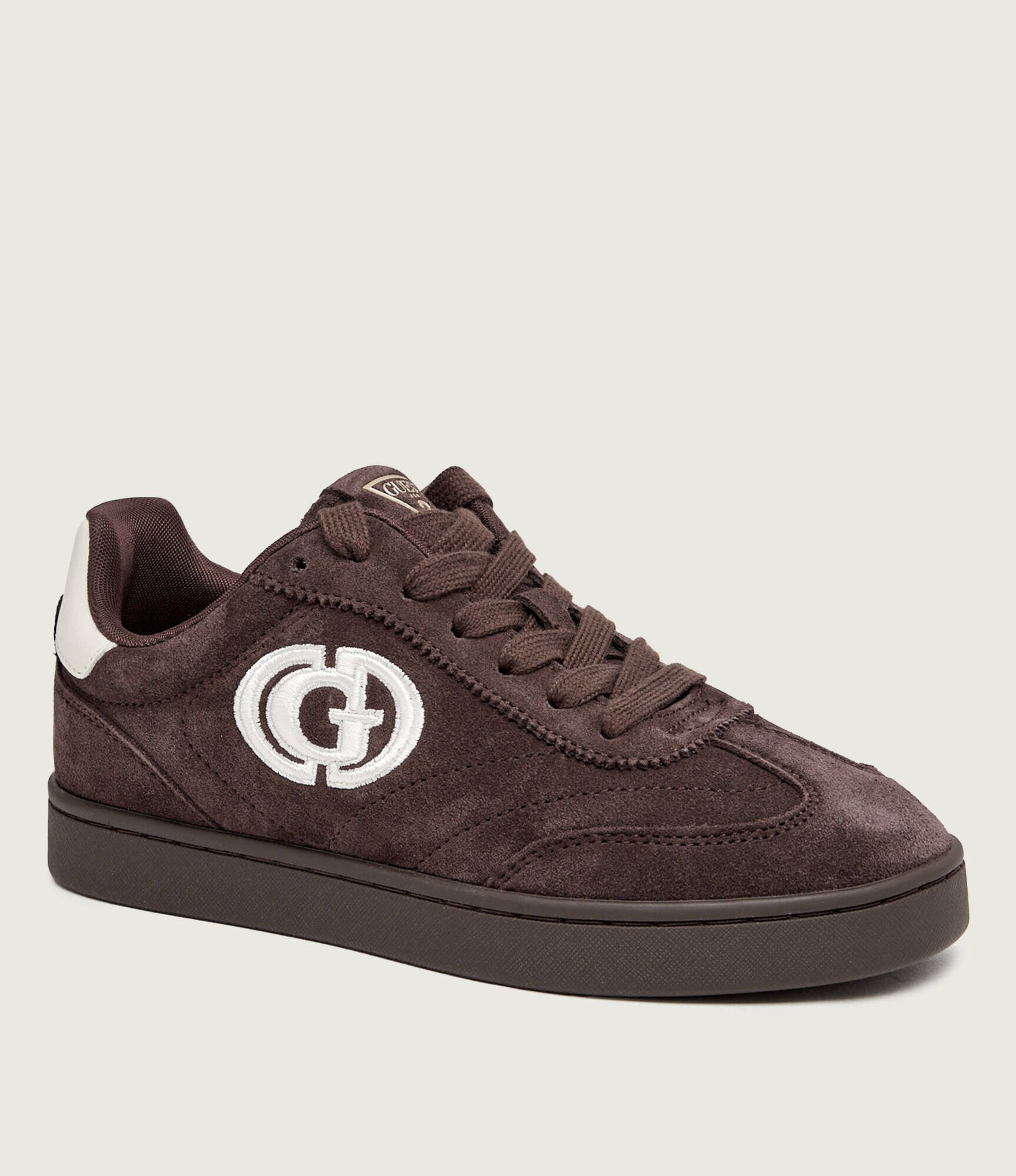 GUESS Sneakers Jacek | piele întoarsă