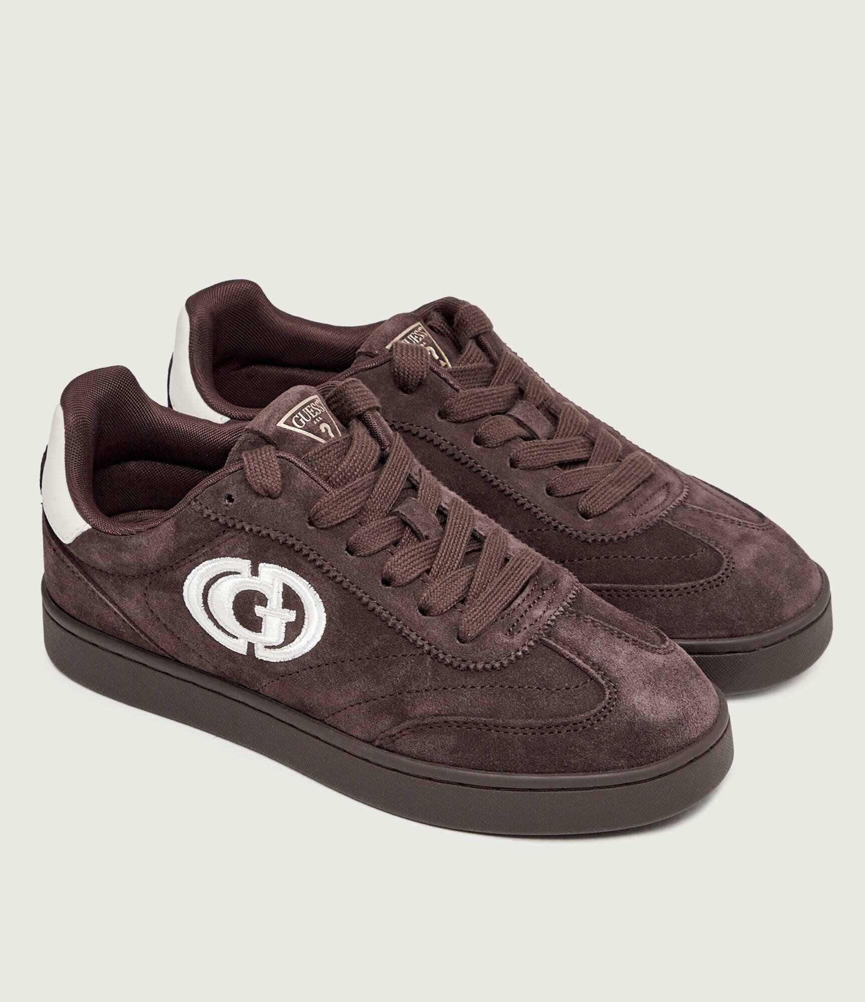 GUESS Sneakers Jacek | piele întoarsă
