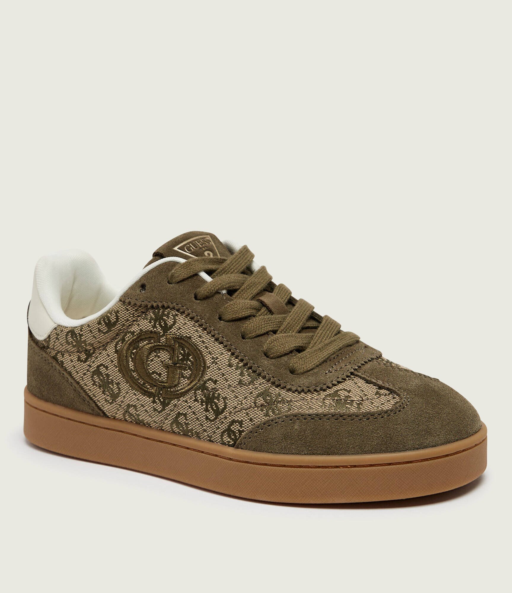 GUESS Sneakers Jacek | piele întoarsă