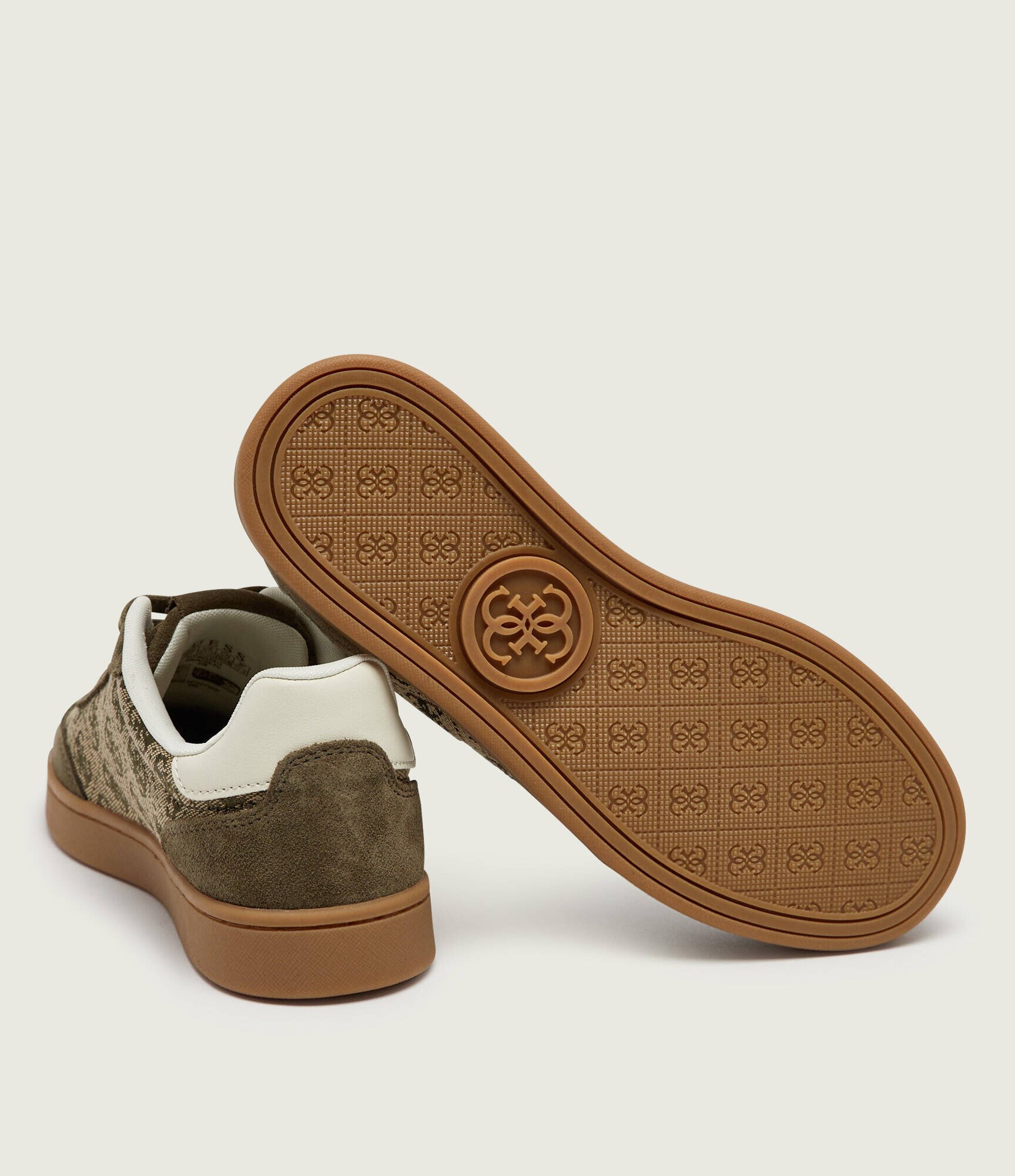 GUESS Sneakers Jacek | piele întoarsă