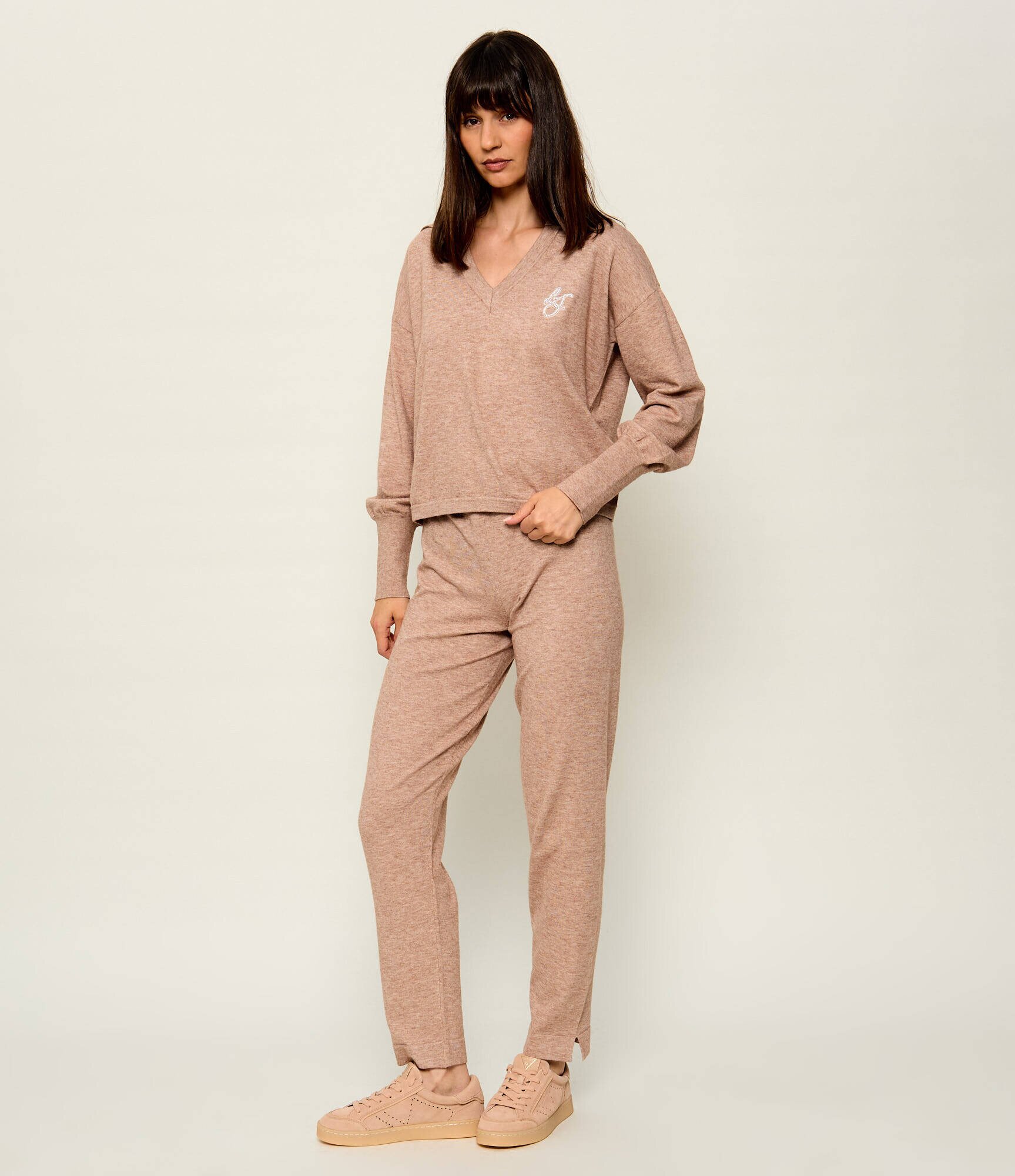 GUESS Sneakers Jhell2 | piele întoarsă