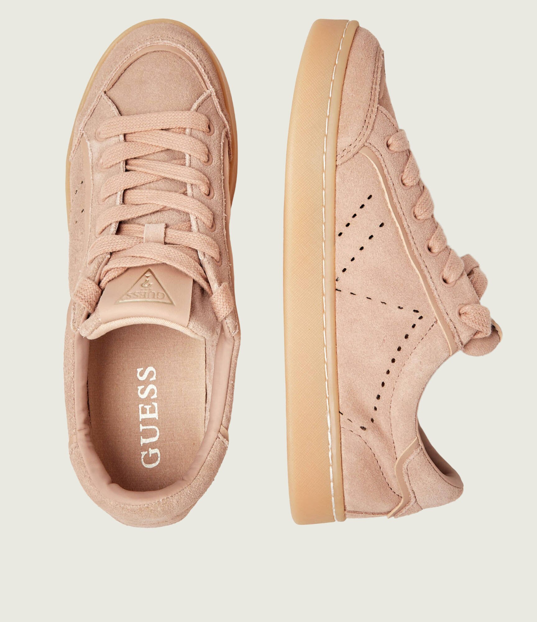 GUESS Sneakers Jhell2 | piele întoarsă