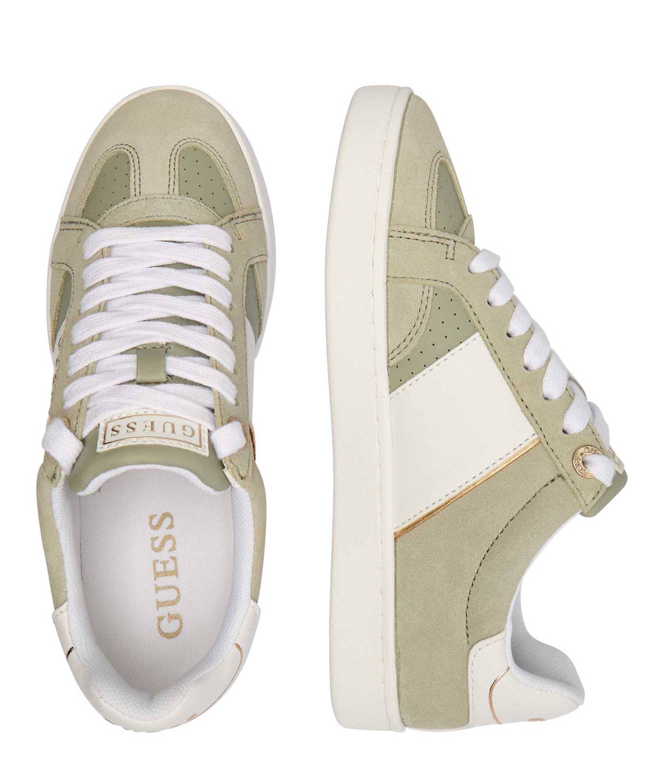 GUESS Sneakers Lady Solite | piele întoarsă