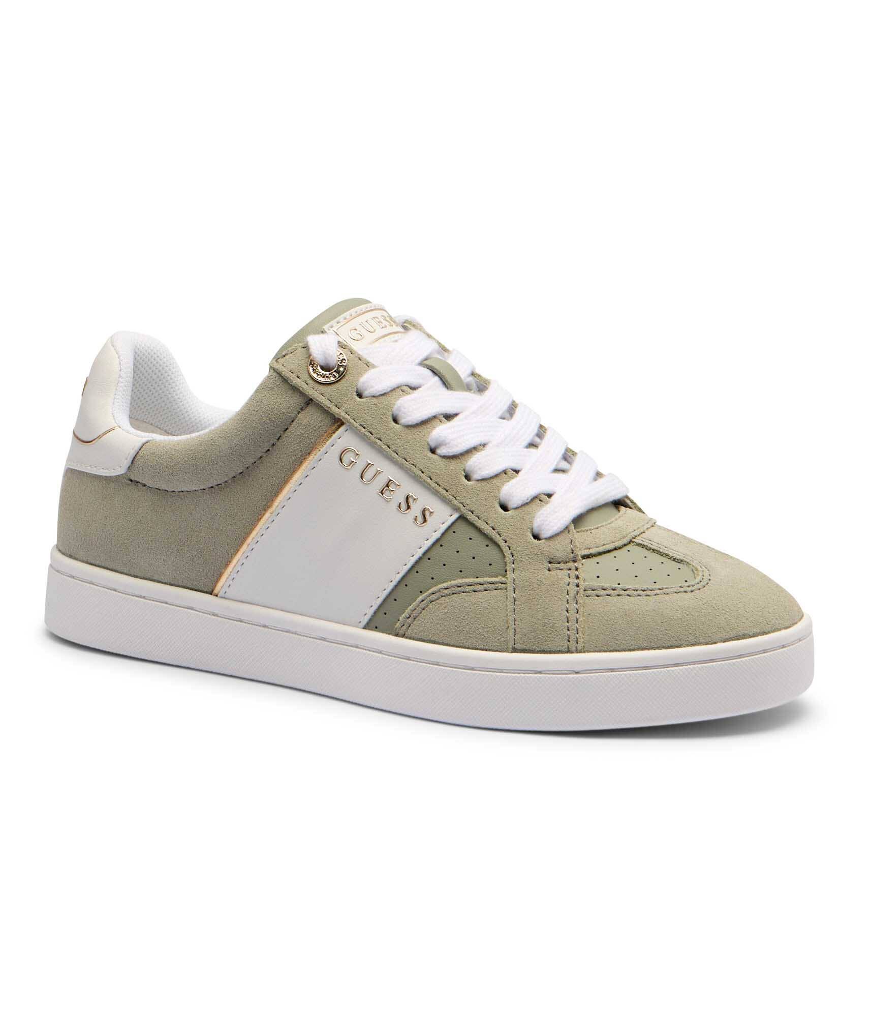 GUESS Sneakers Lady Solite | piele întoarsă