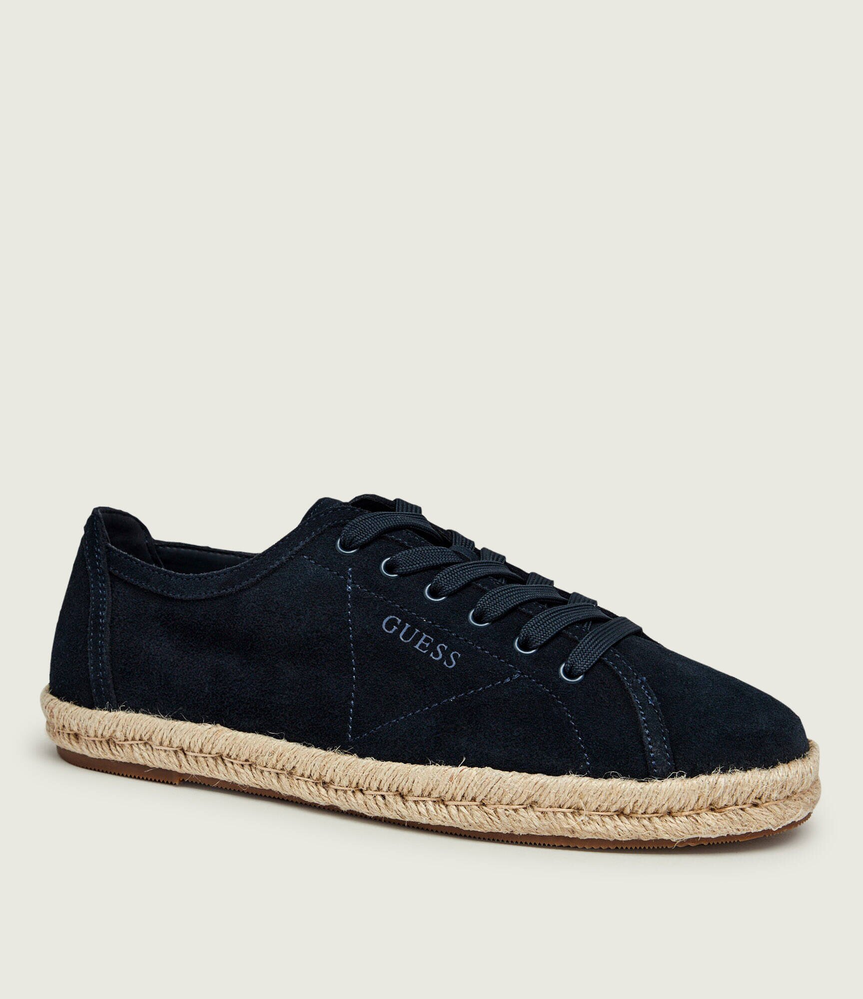 GUESS Sneakers MALAGA | piele întoarsă
