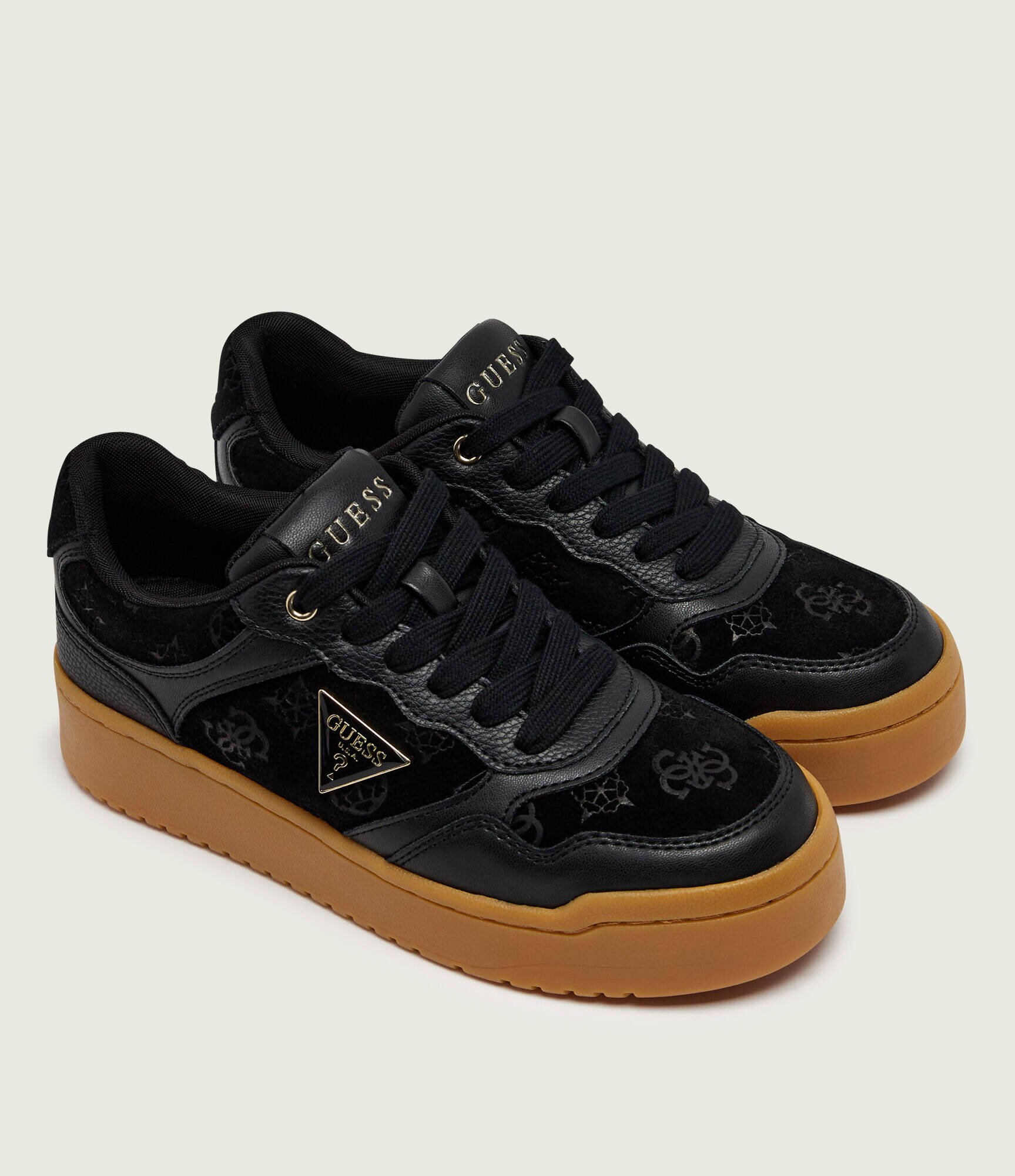 GUESS Sneakers Mirami 17 | piele întoarsă