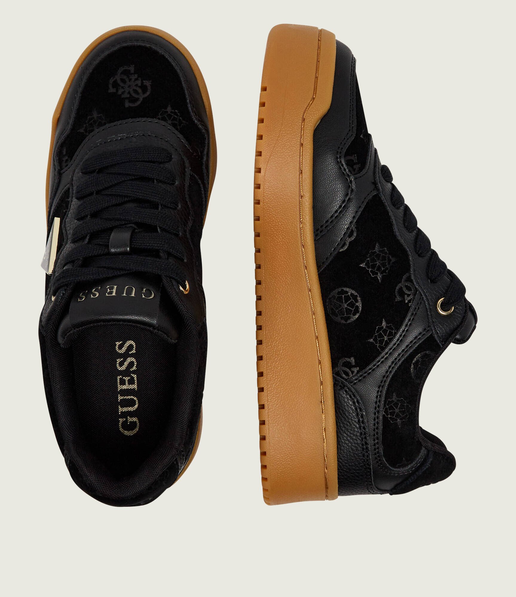 GUESS Sneakers Mirami 17 | piele întoarsă