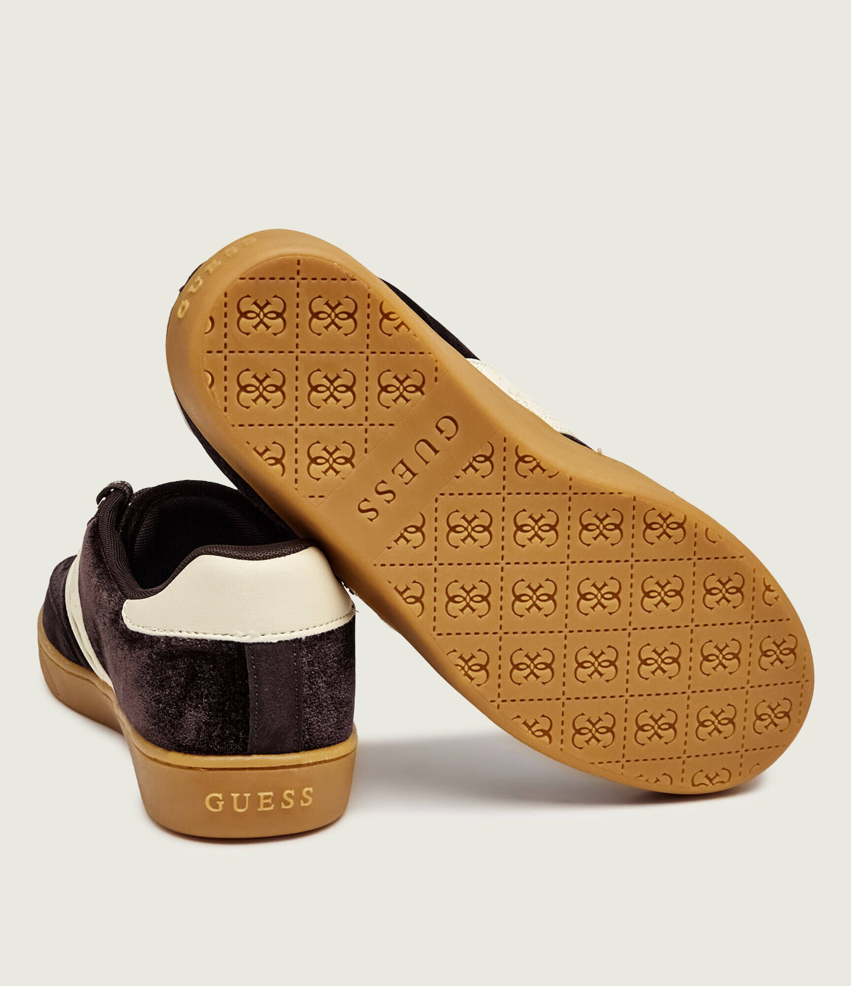 GUESS Sneakers Naoki2 | piele întoarsă