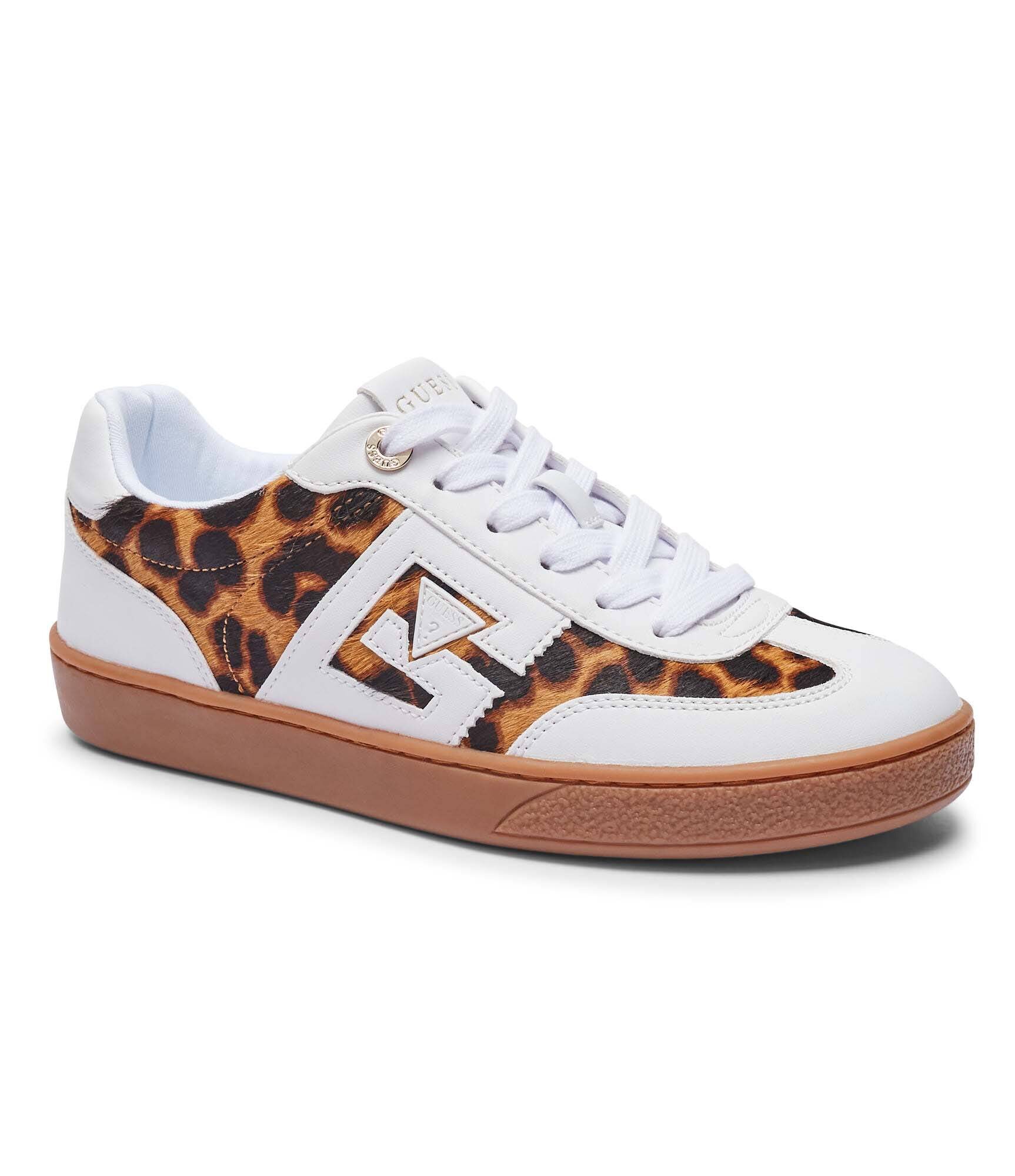GUESS Sneakers Nochee2 cu adaos de piele